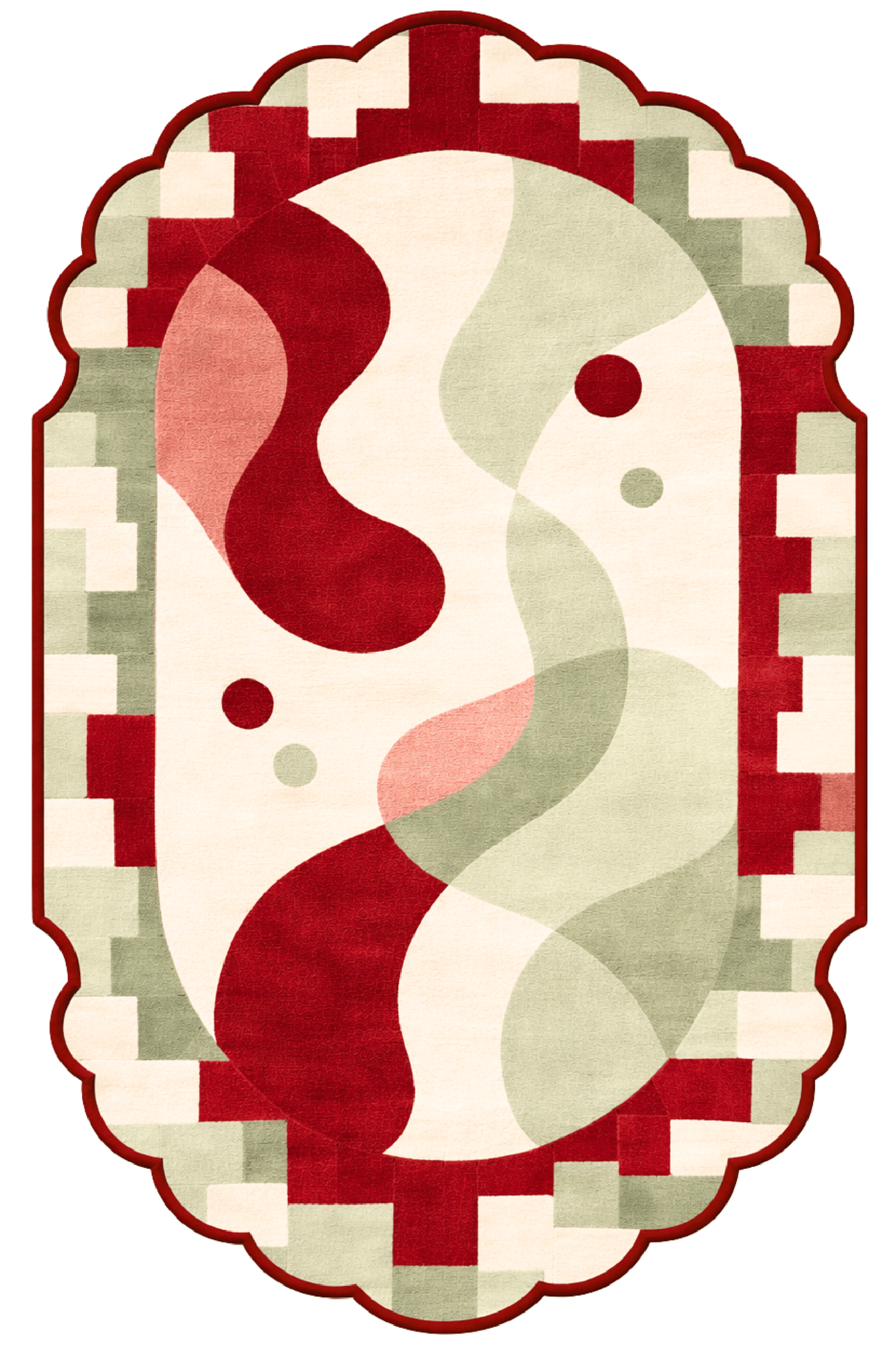 Woolen Handtufted Carpet_ Tarangini