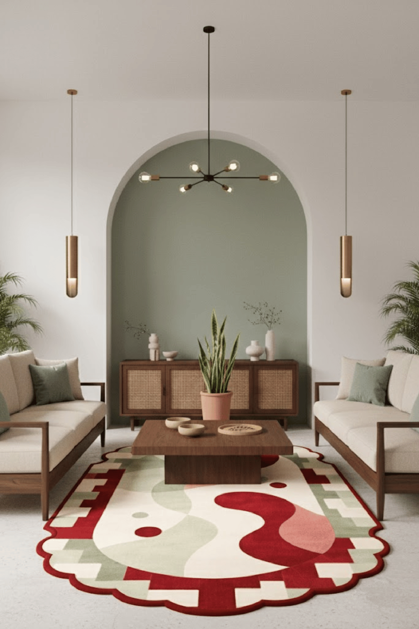 Woolen Handtufted Carpet_ Tarangini