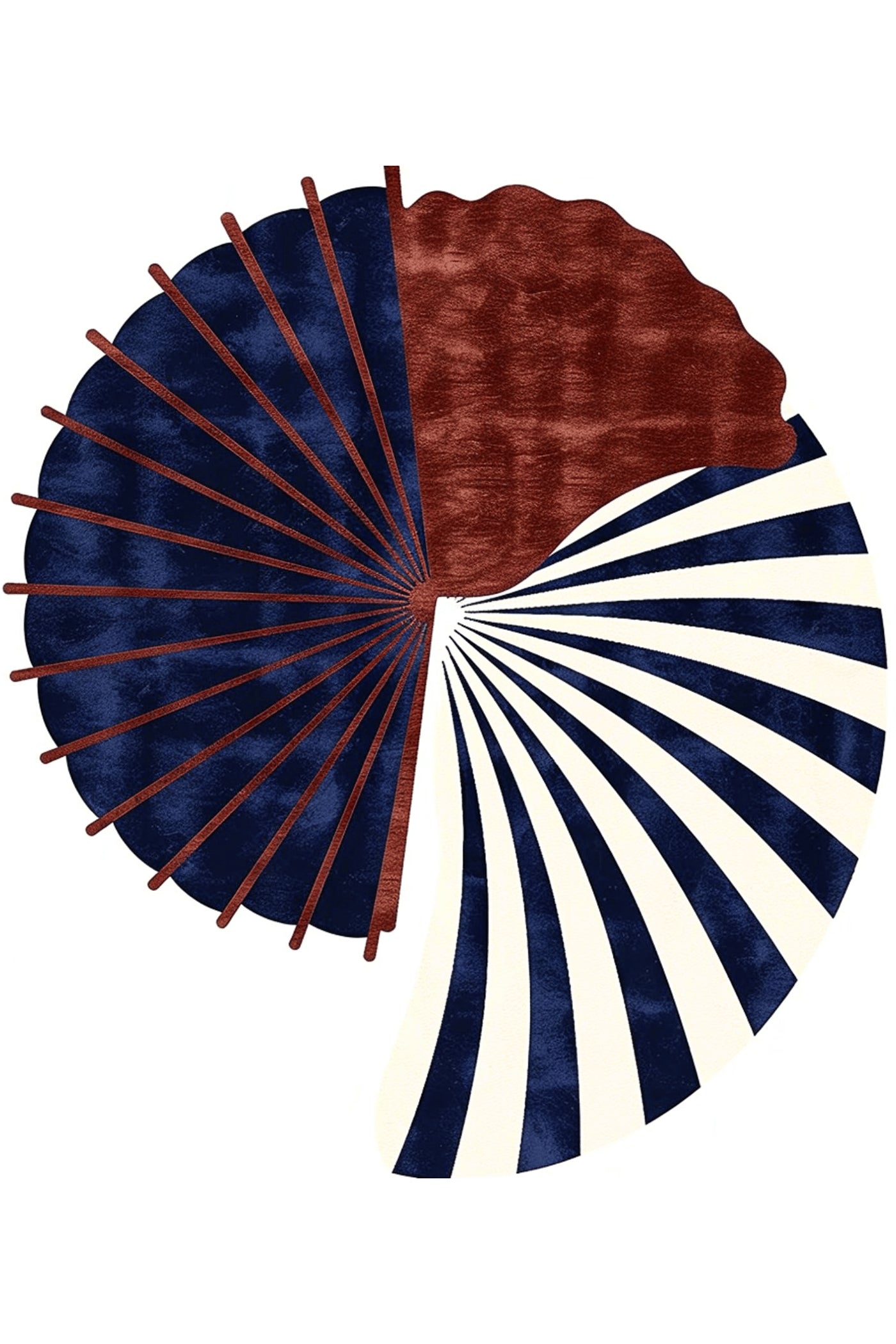 Viscose & Wool Blended Hand tufted Carpet _ Forma Nova