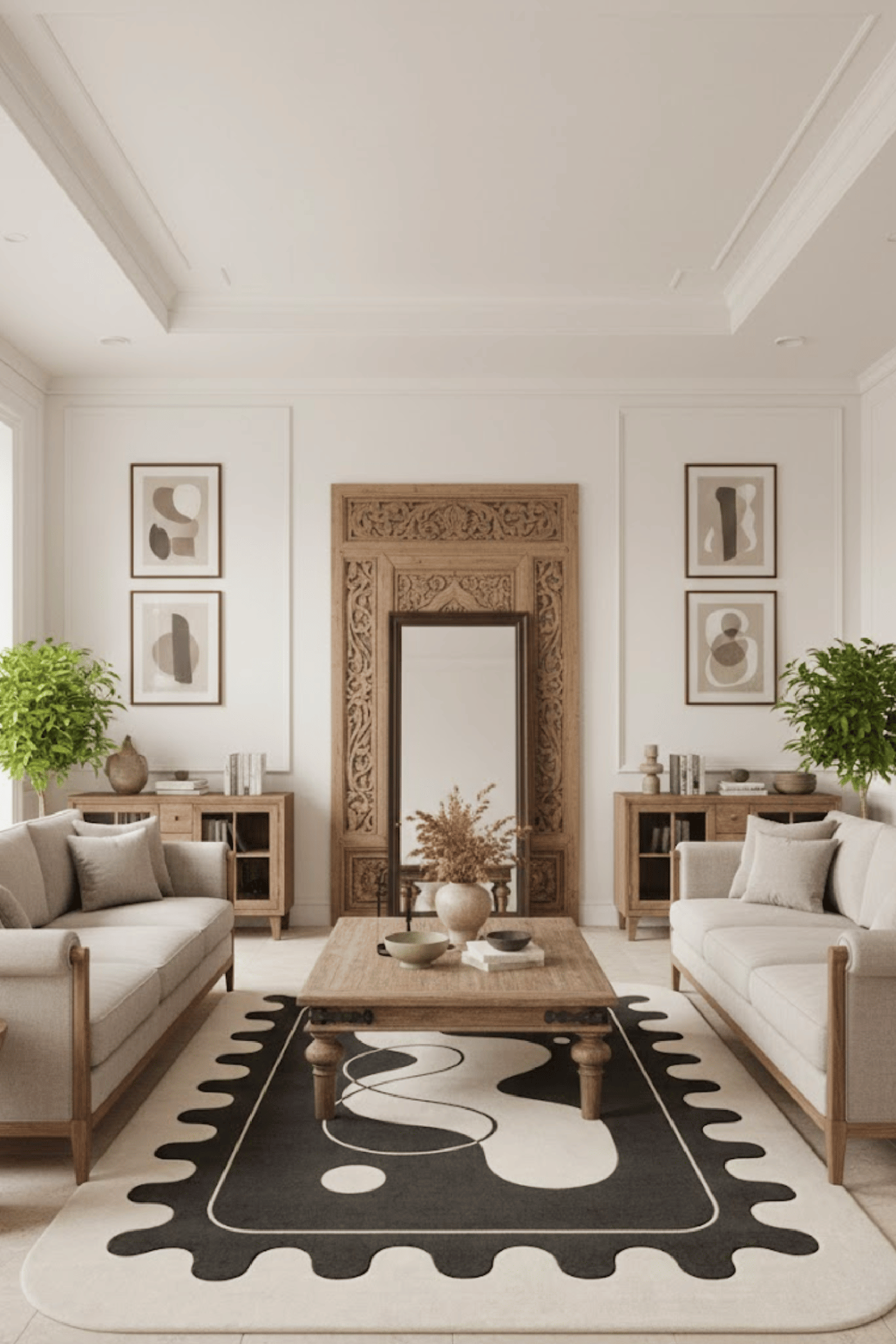 Woolen Handtufted Carpet_ Saaz