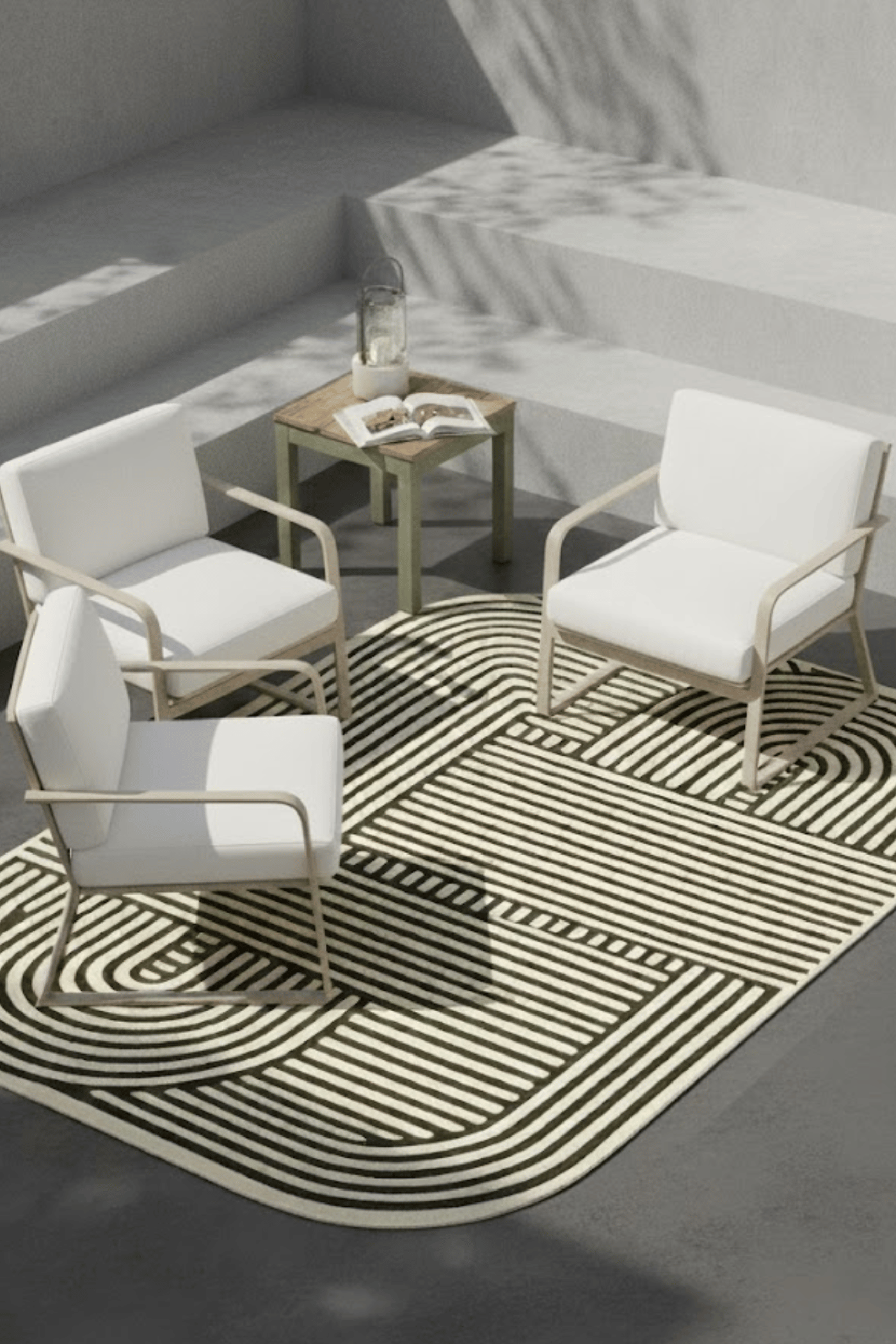 Woolen Handtufted Carpet_ Formline