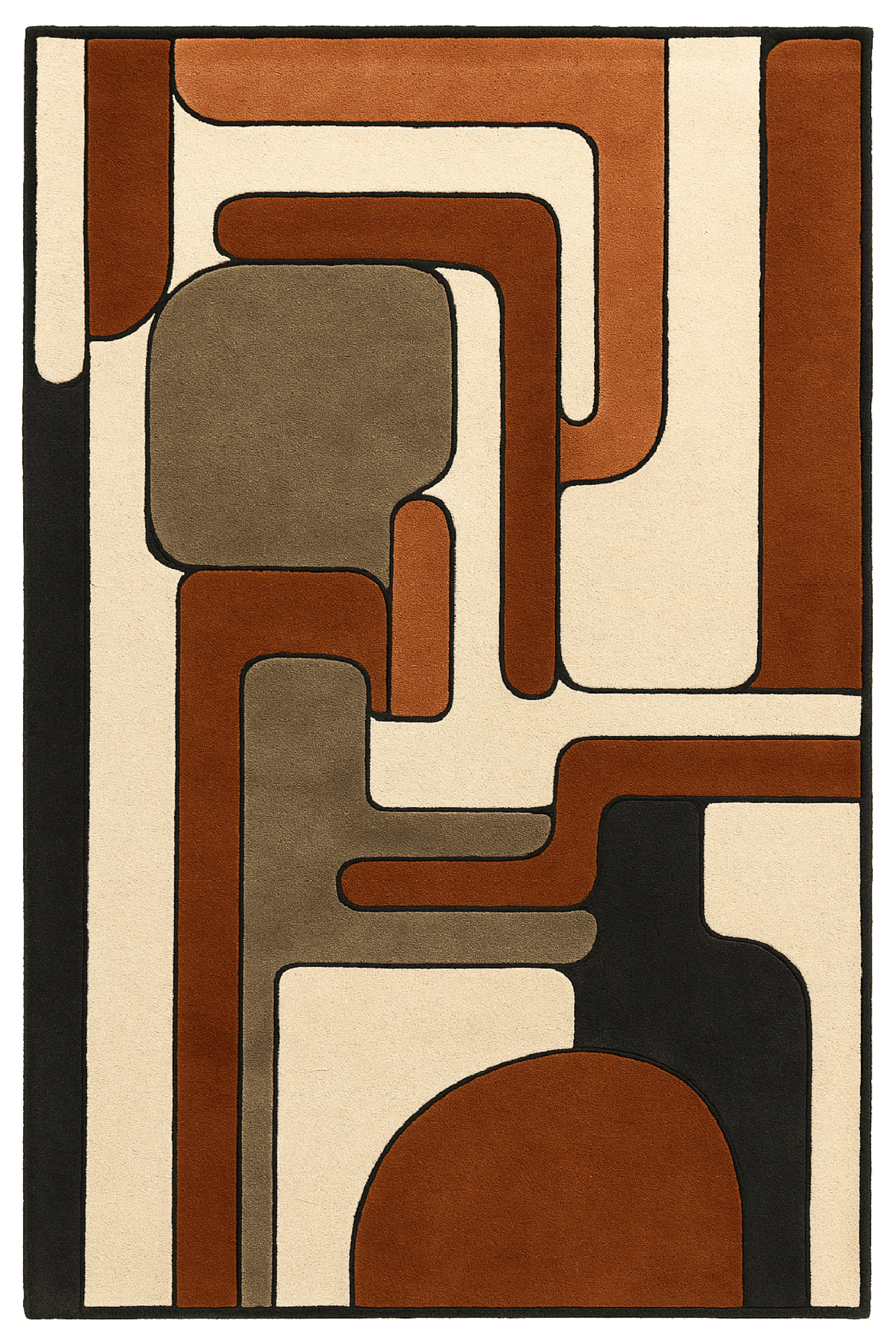 Woolen Handtufted Carpet_ Löké