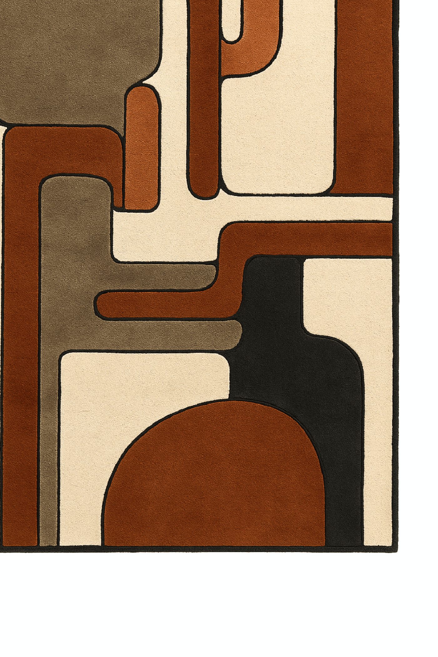 Woolen Handtufted Carpet_ Löké
