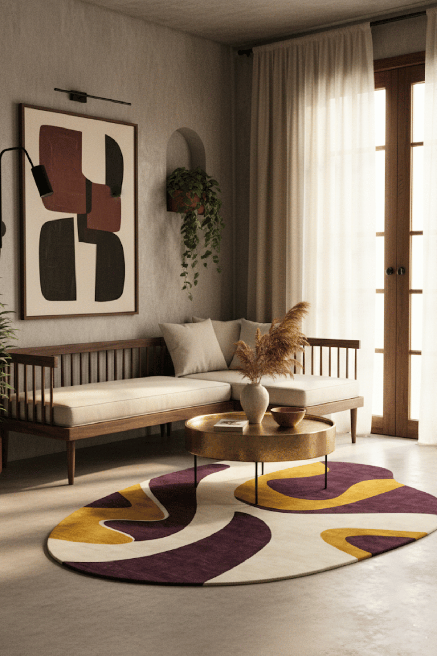 Woolen Handtufted Carpet_ Maruva