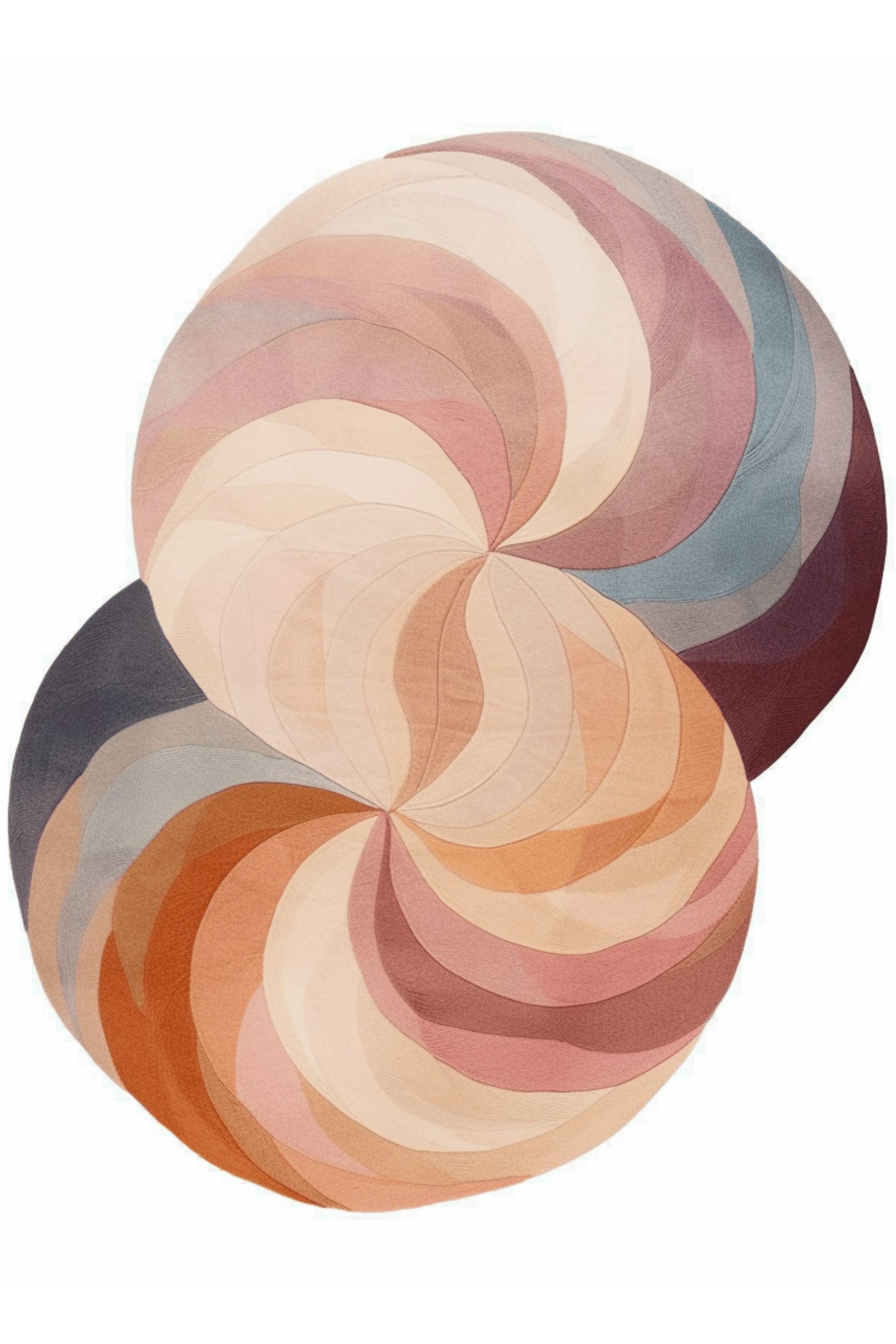 Wool Handtufted Carpet _ Vintage Whirl