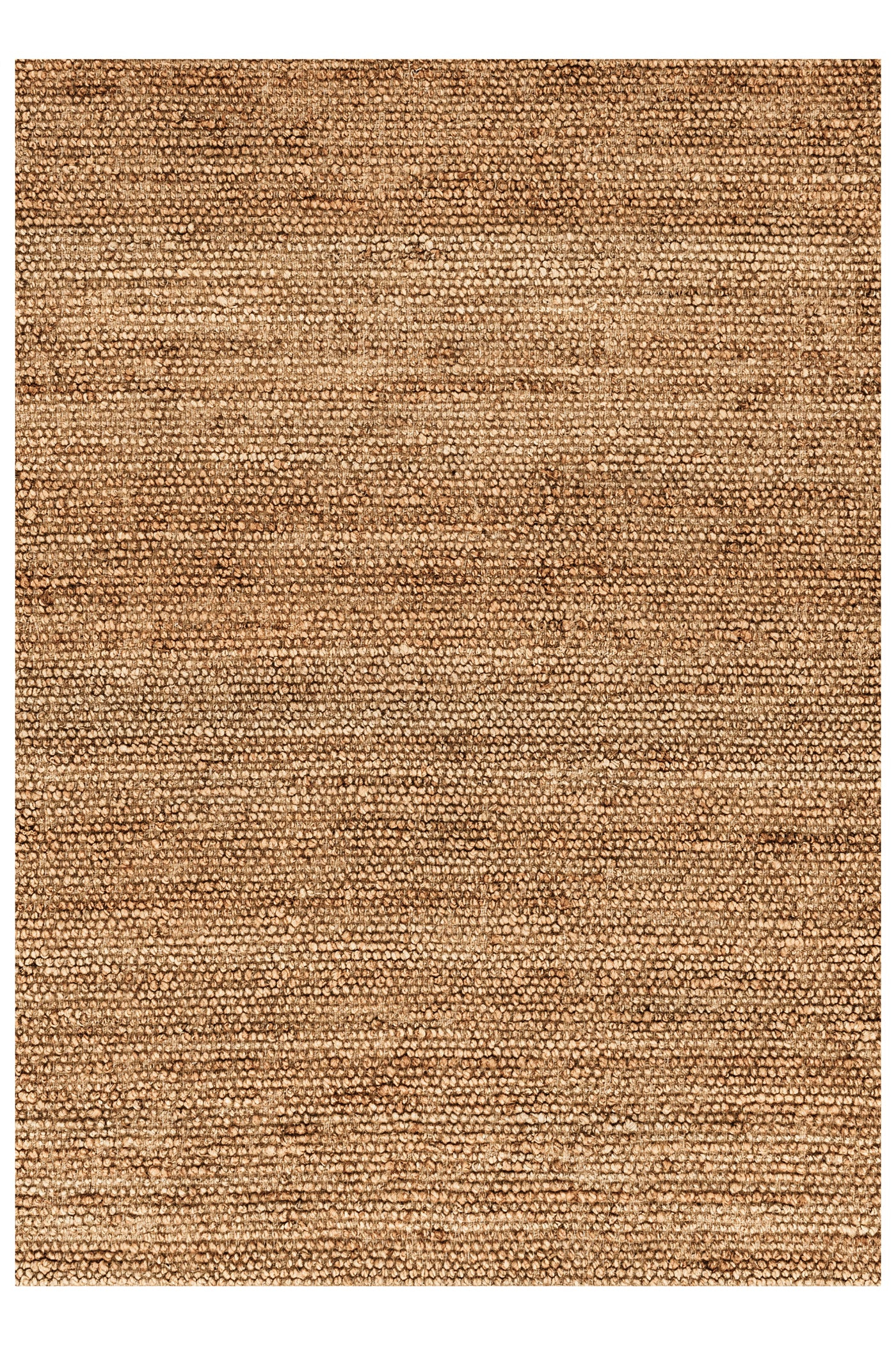 Hemp Hand Woven Rug: Natural Loop