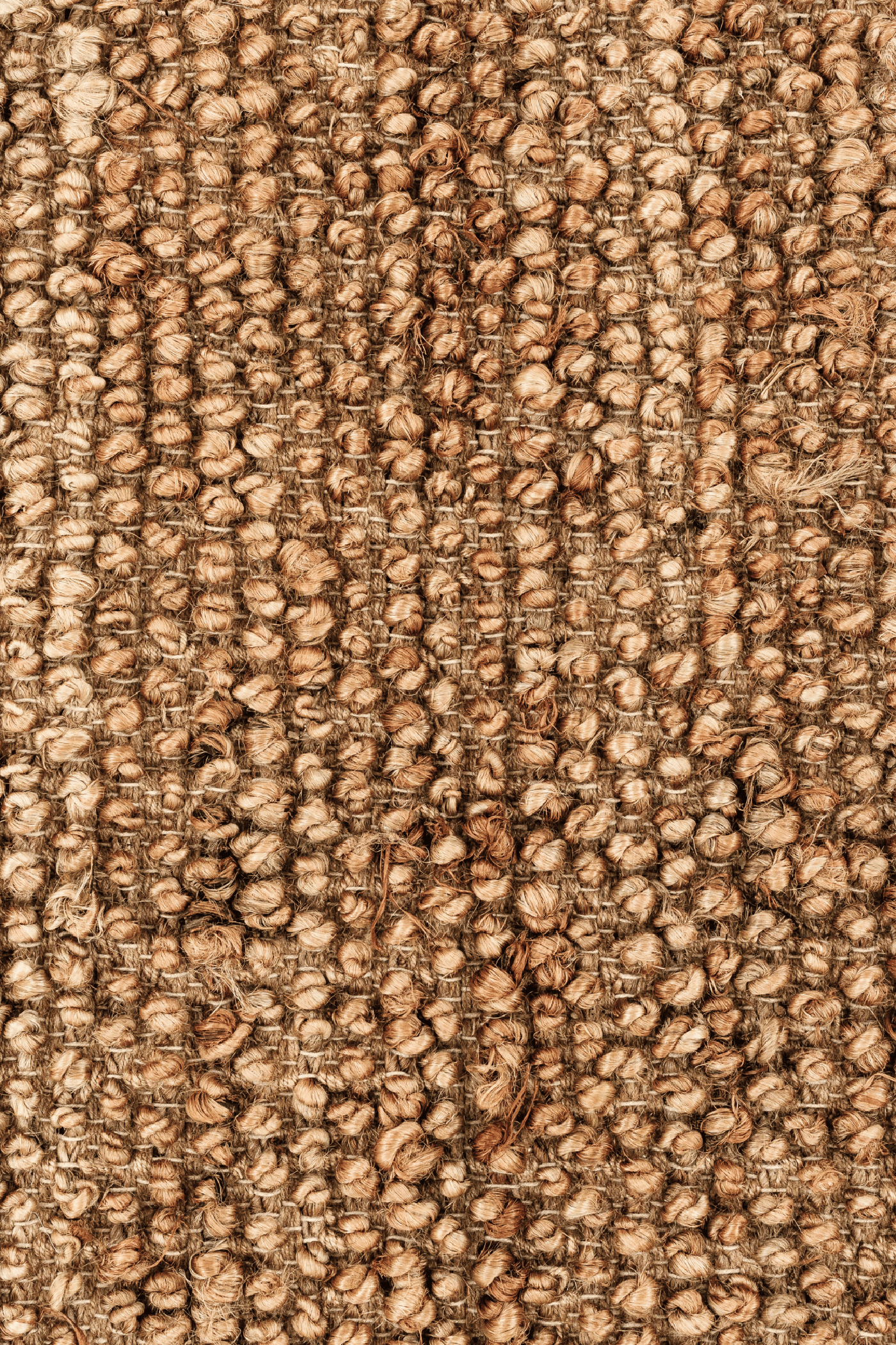 Hemp Hand Woven Rug: Natural Loop