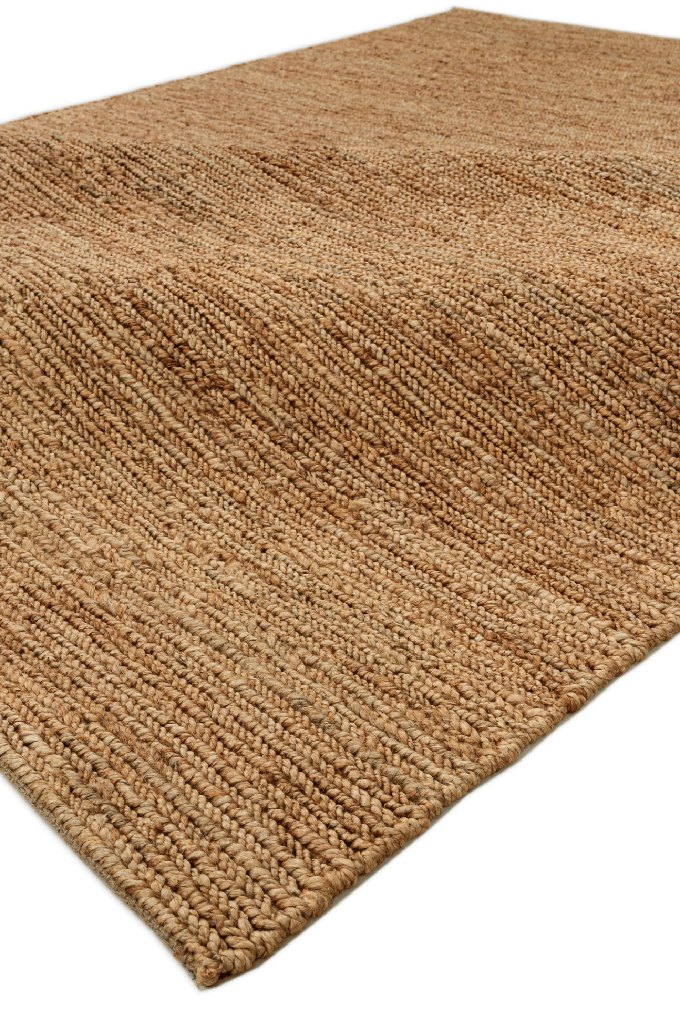 Hemp Hand Woven Rug _ Natural Lines