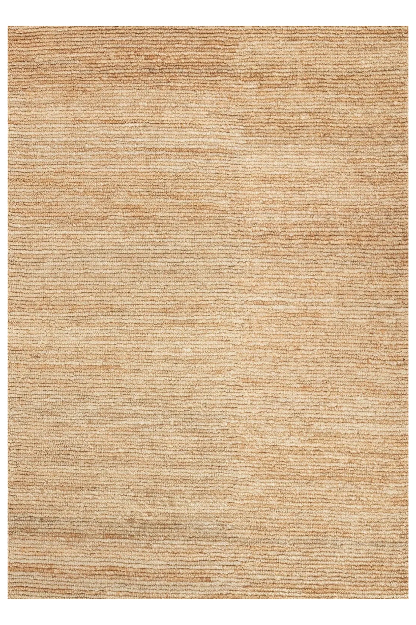Hemp Handknotted Carpet _ Loop Natural