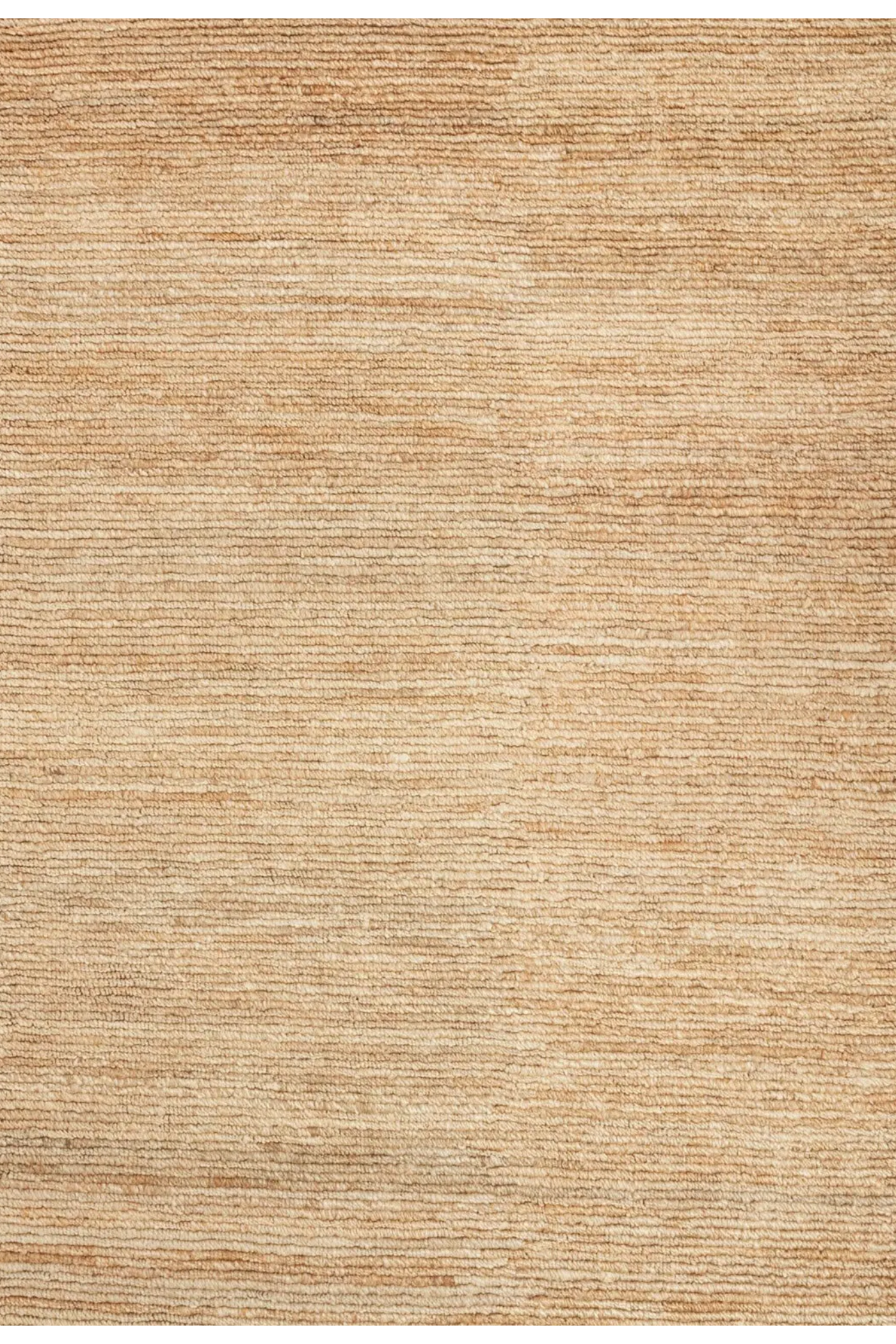 Hemp Handknotted Carpet _ Loop Natural