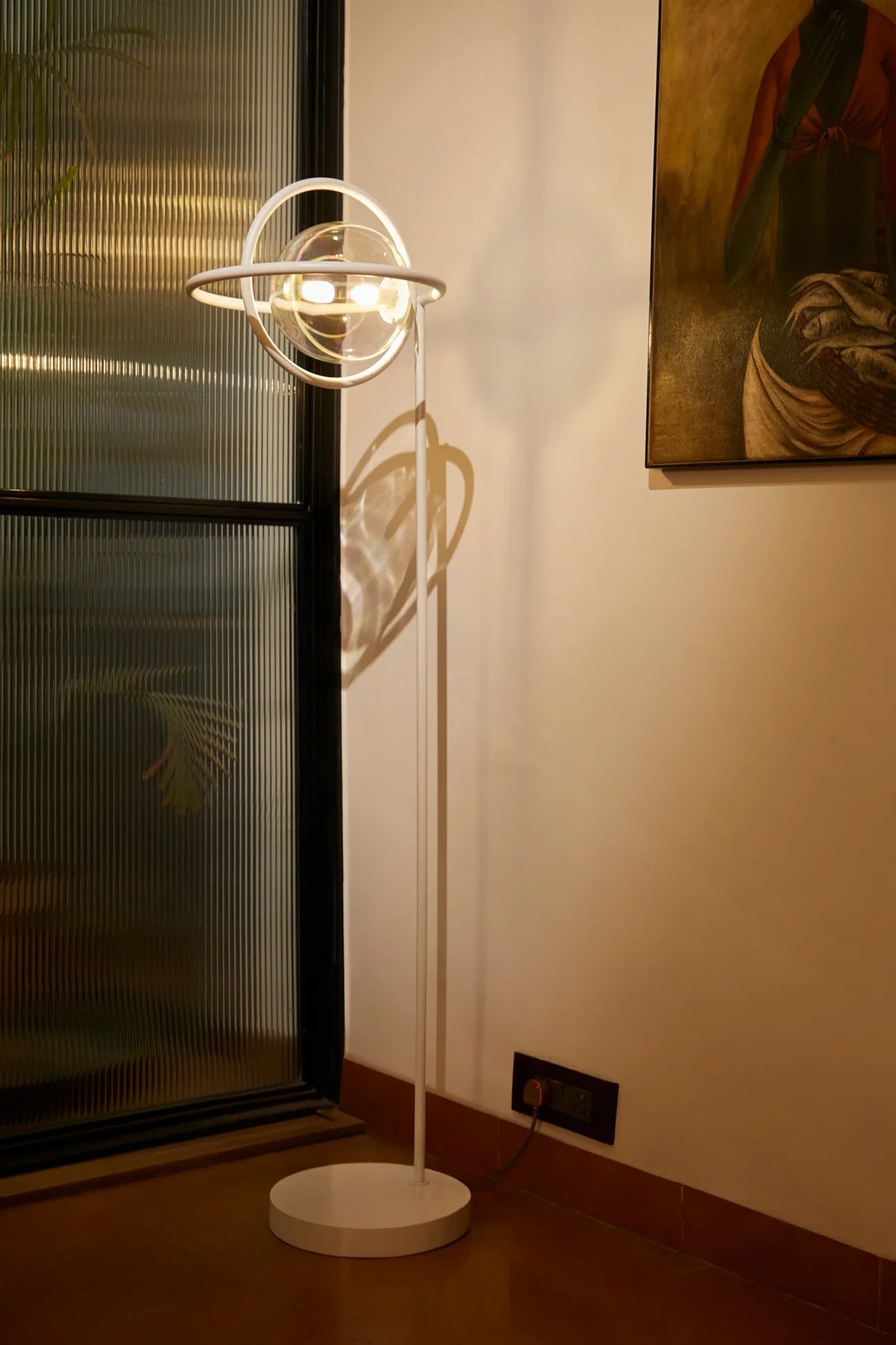 SOL Eclipse Sphere Floor Lamp