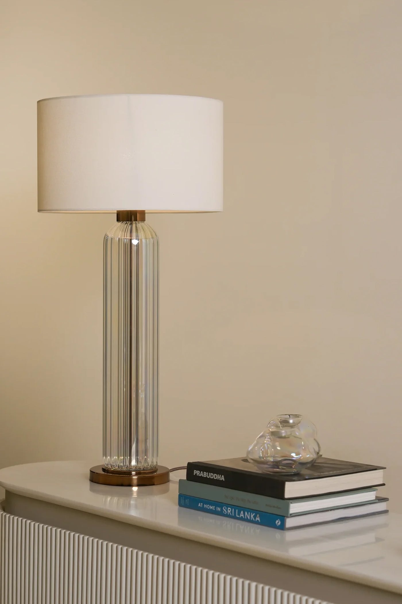 Ribbed Table Lamp