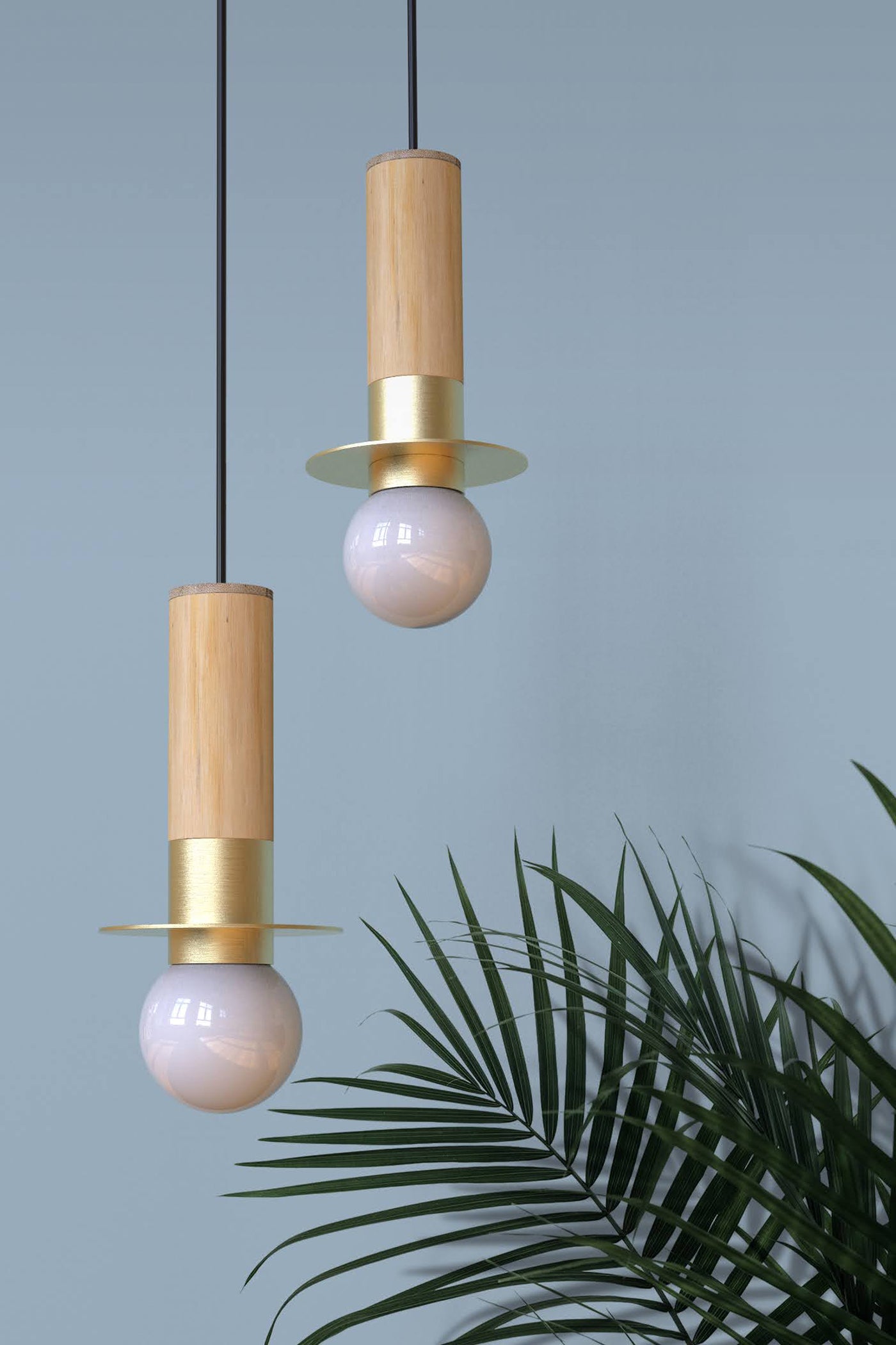 Mianzi Bamboo Firefly Pendant Lamp