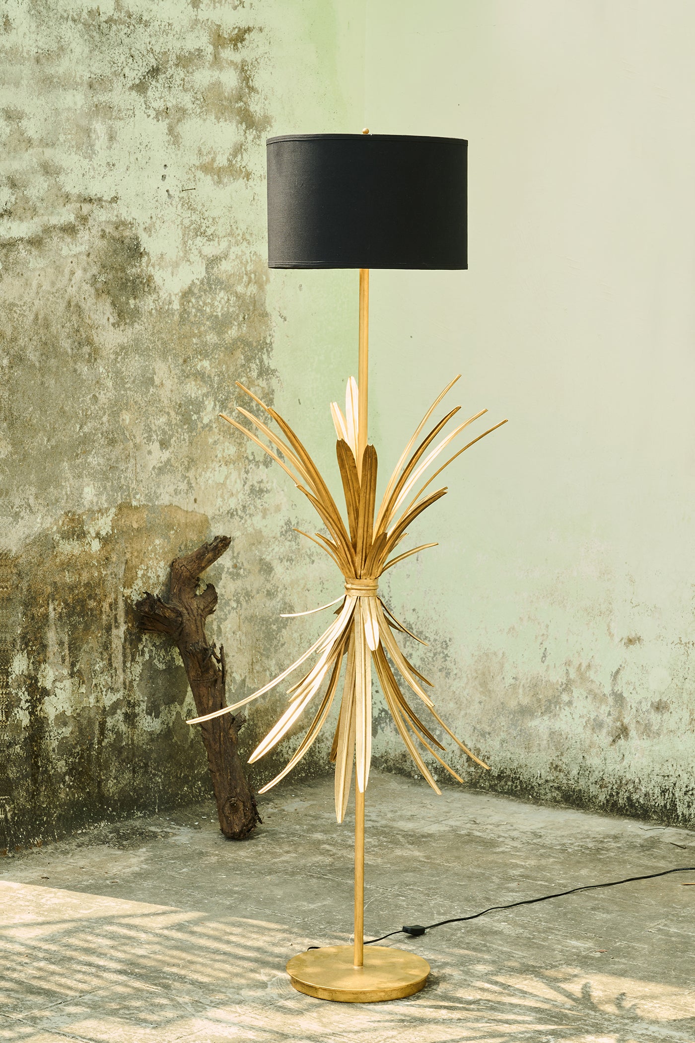 Palmette Floor Lamp