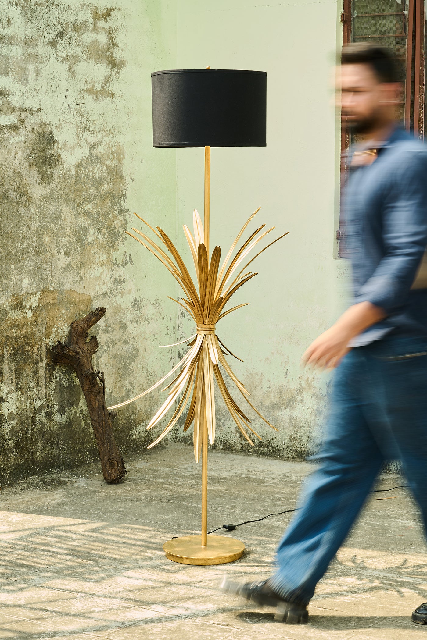 Palmette Floor Lamp