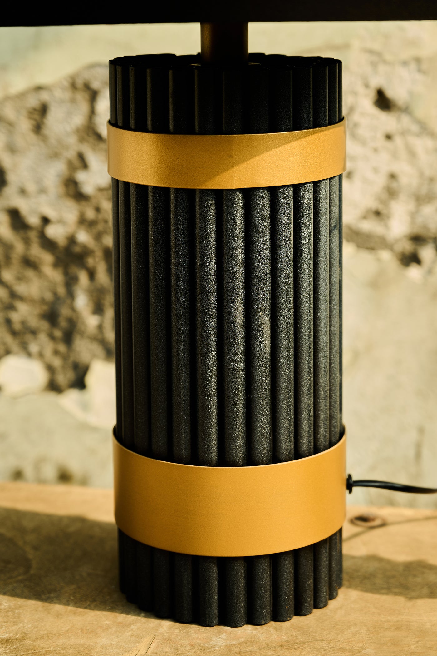 Fluted Bar Table Lamp