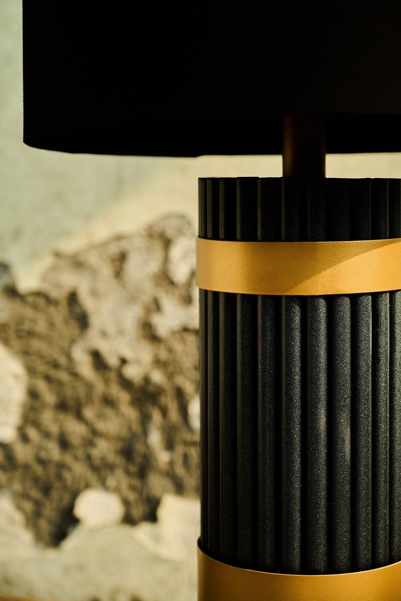 Fluted Bar Table Lamp