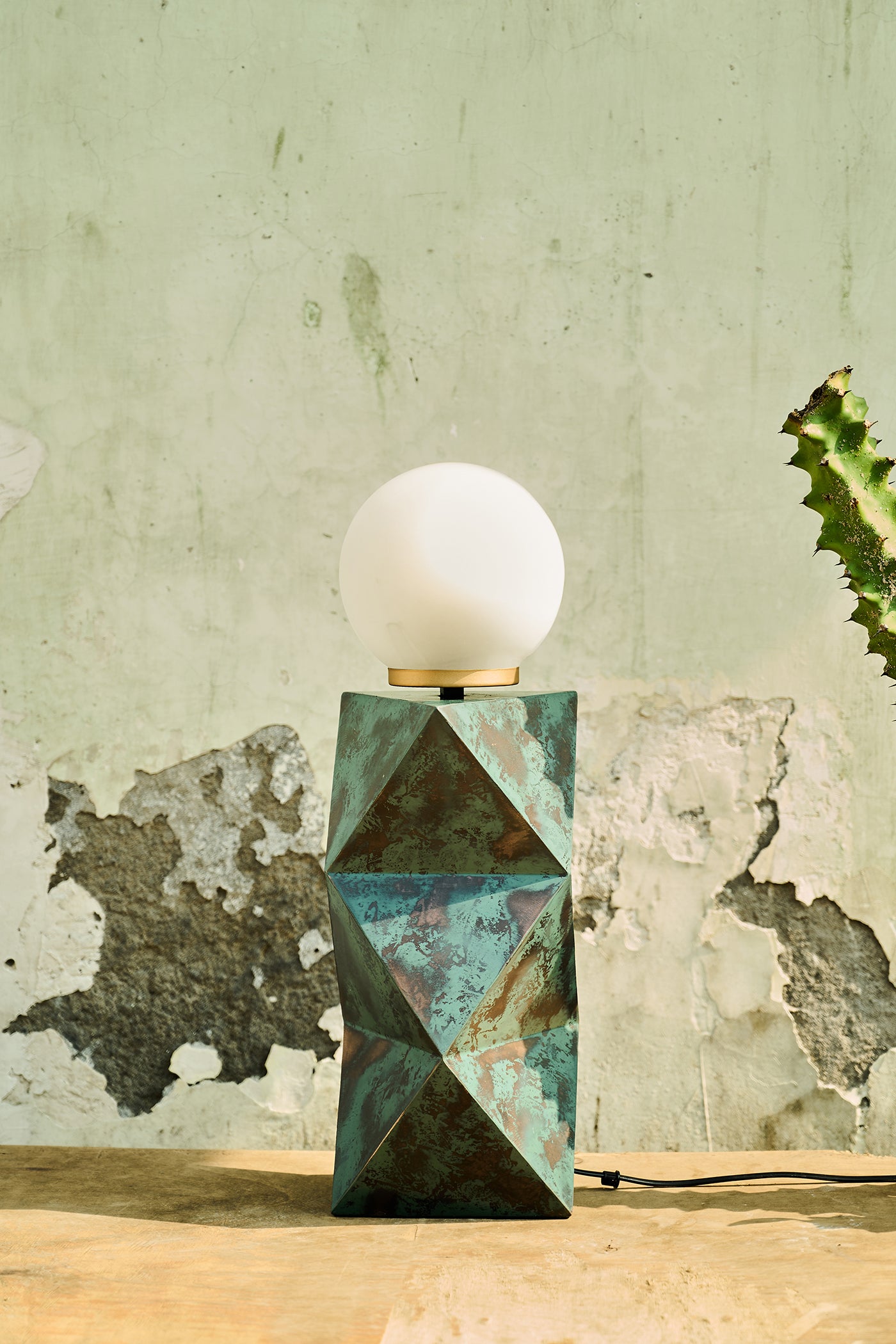 Facet Table Lamp