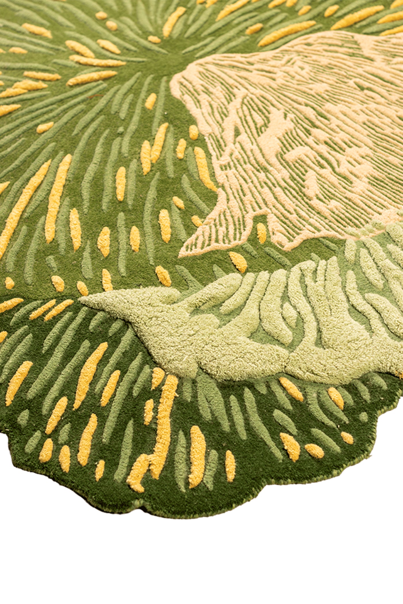 Forest Nuances hand Tufted Rug