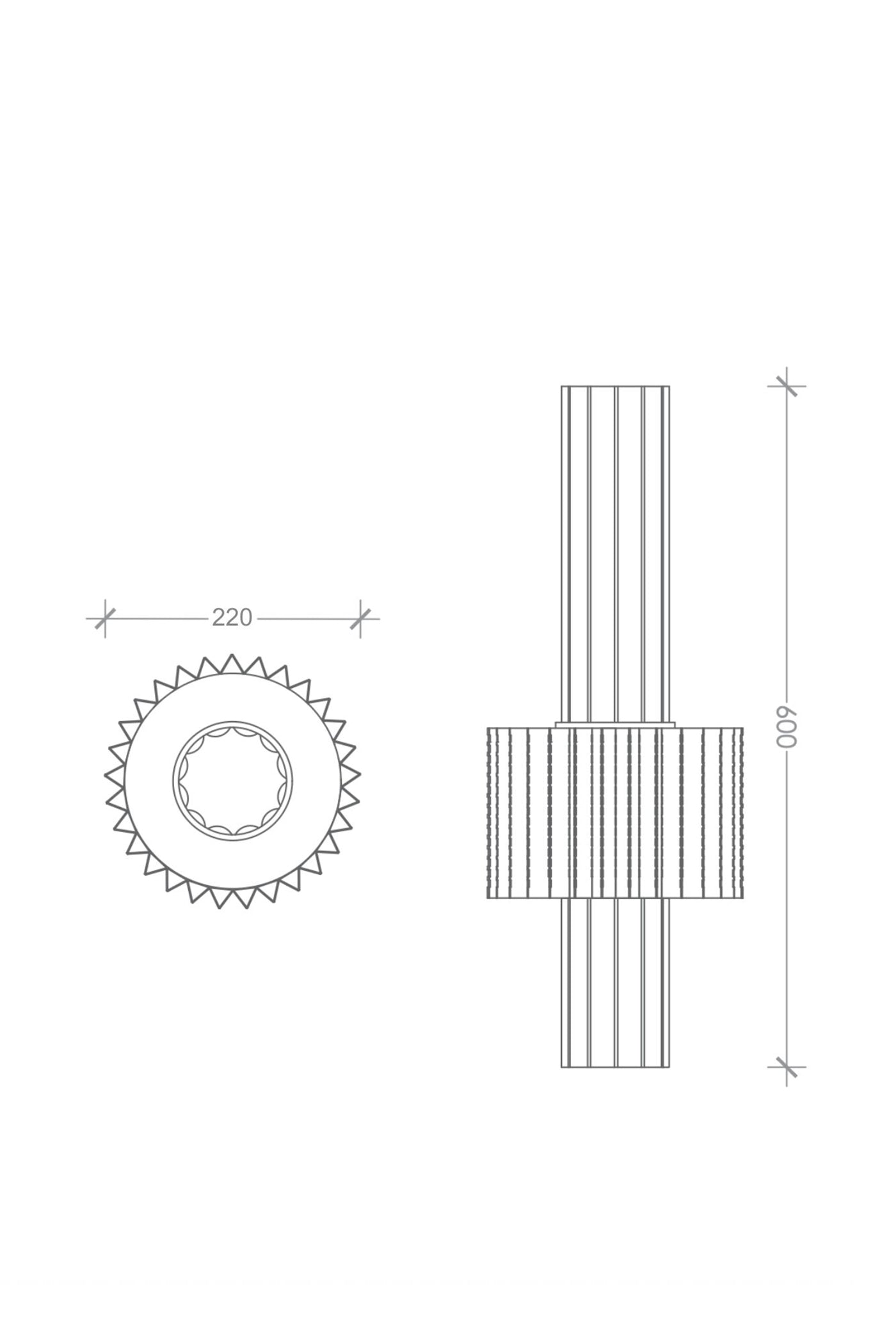 Torzo table lamp