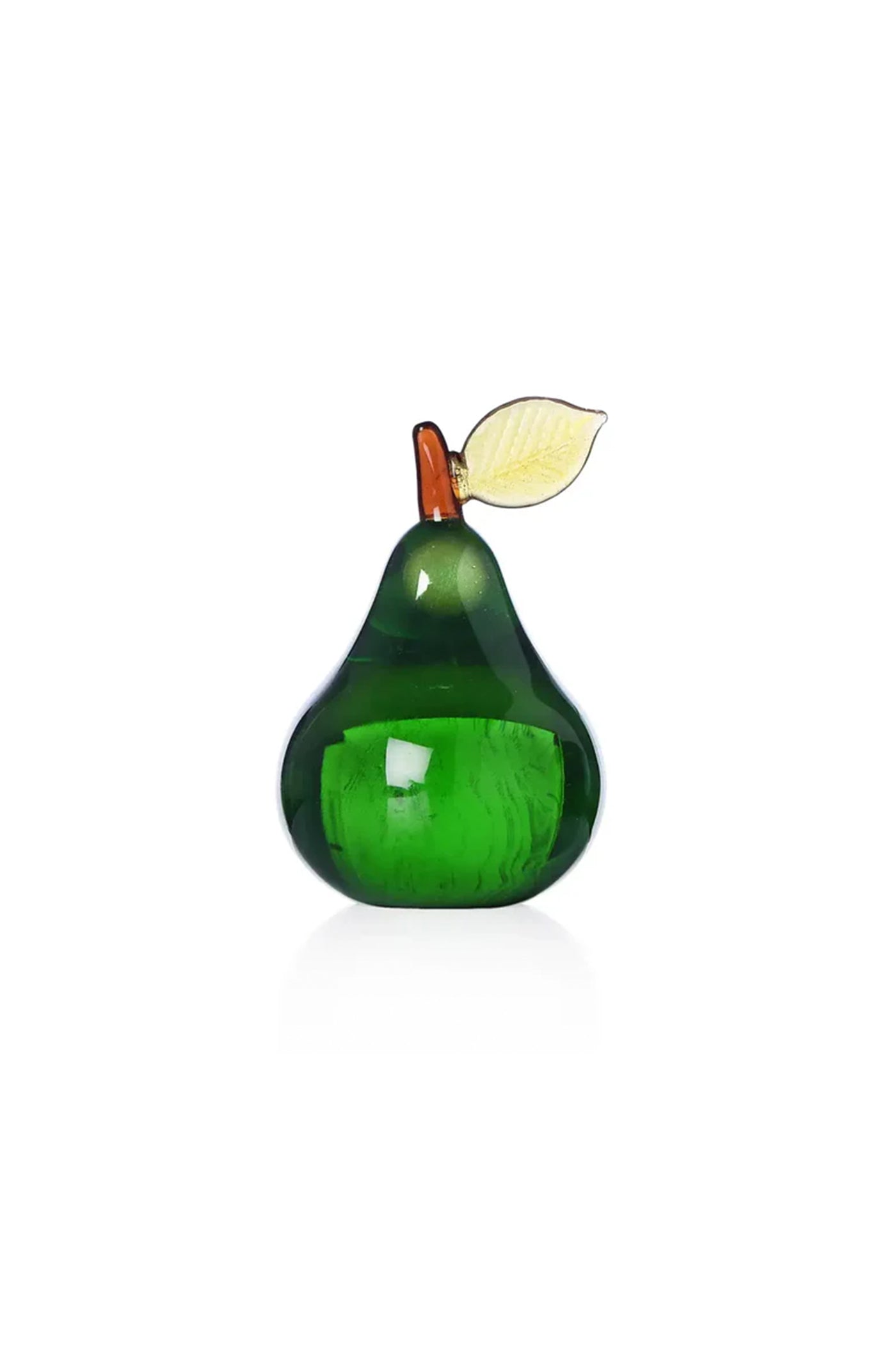 Paperweight Full Pear Green