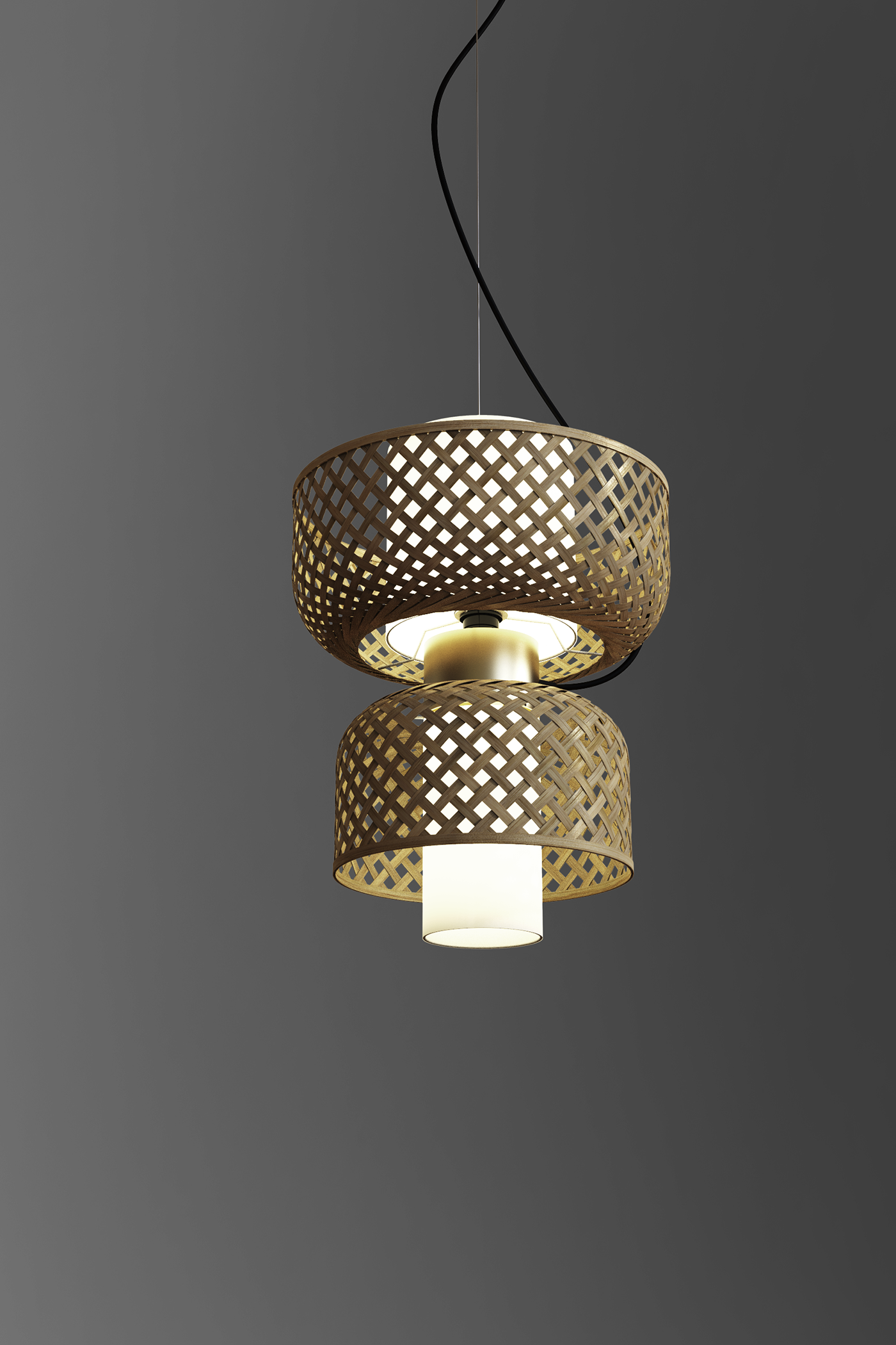 Mianzi Bamboo Metamorphosis 
Pendant Lamp
H-004AB