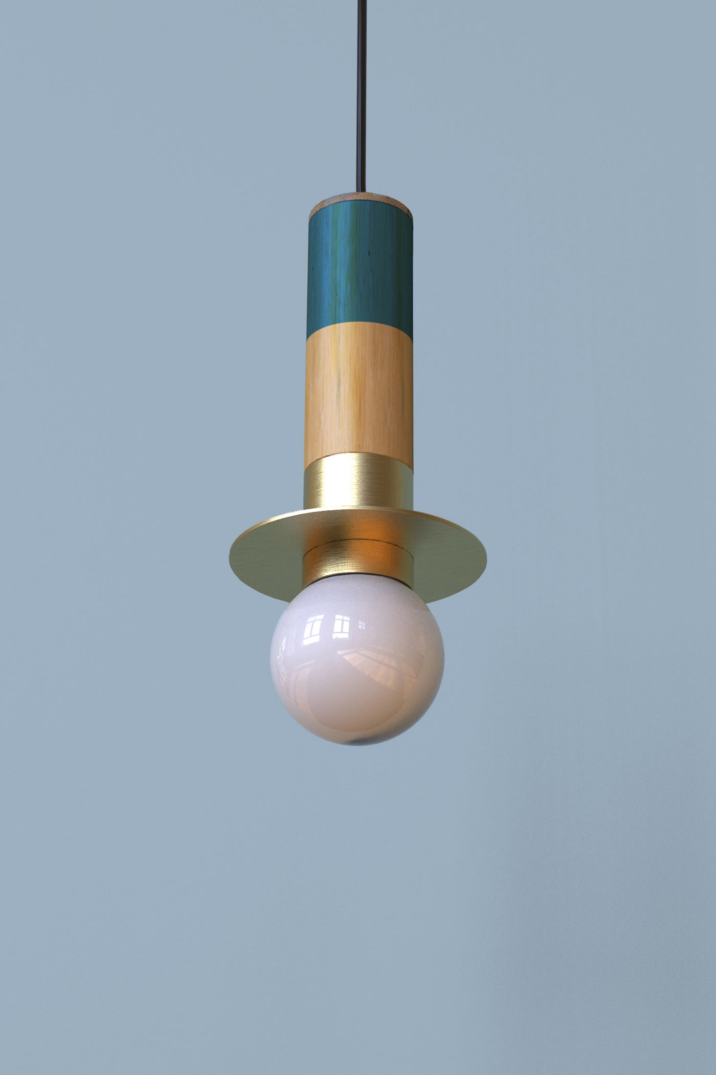 Mianzi Bamboo Firefly Pendant Lamp