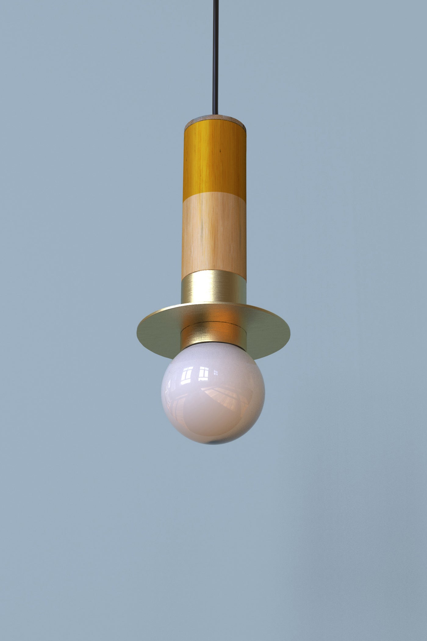 Mianzi Bamboo Firefly Pendant Lamp