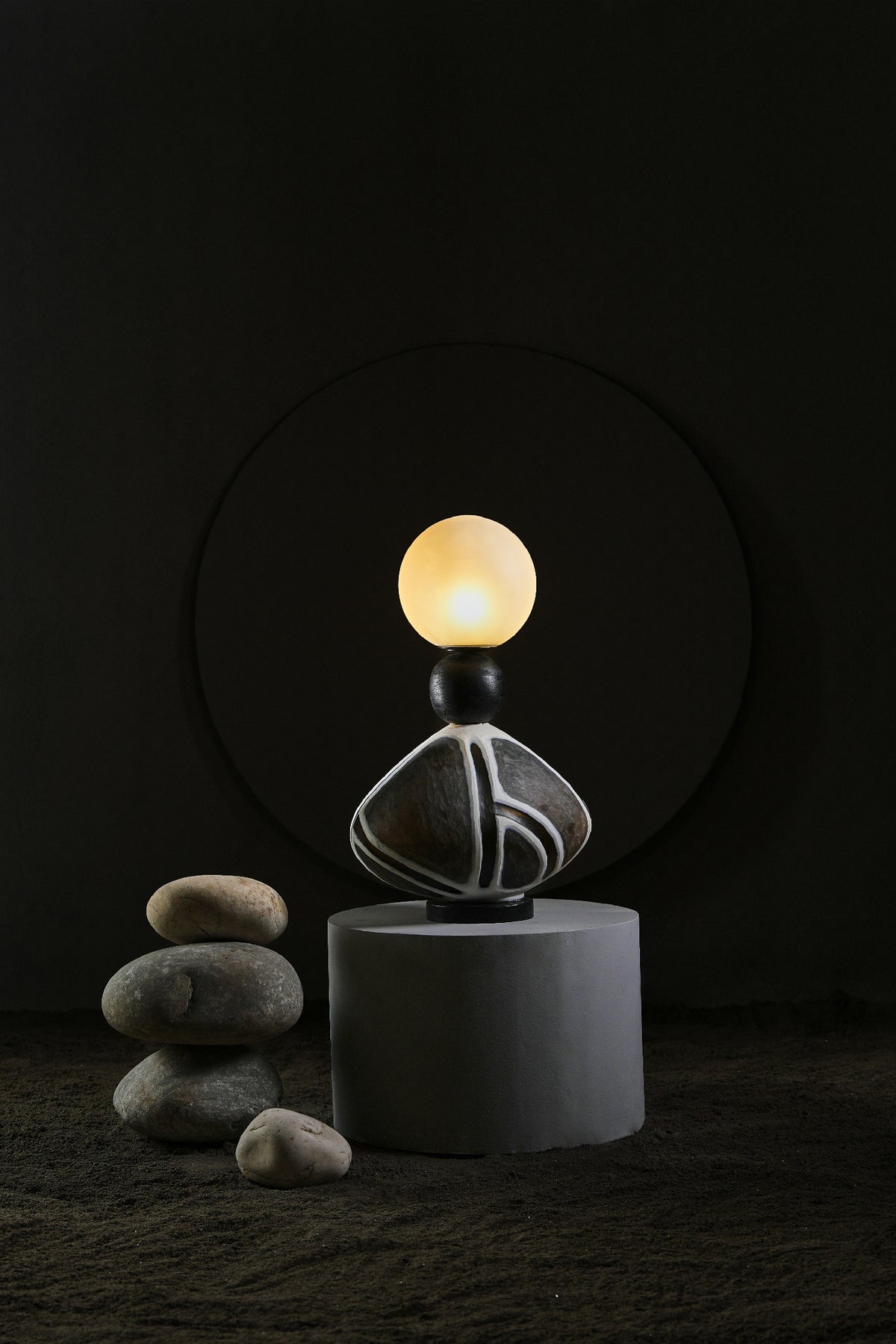 Lagori Round Table Lamp