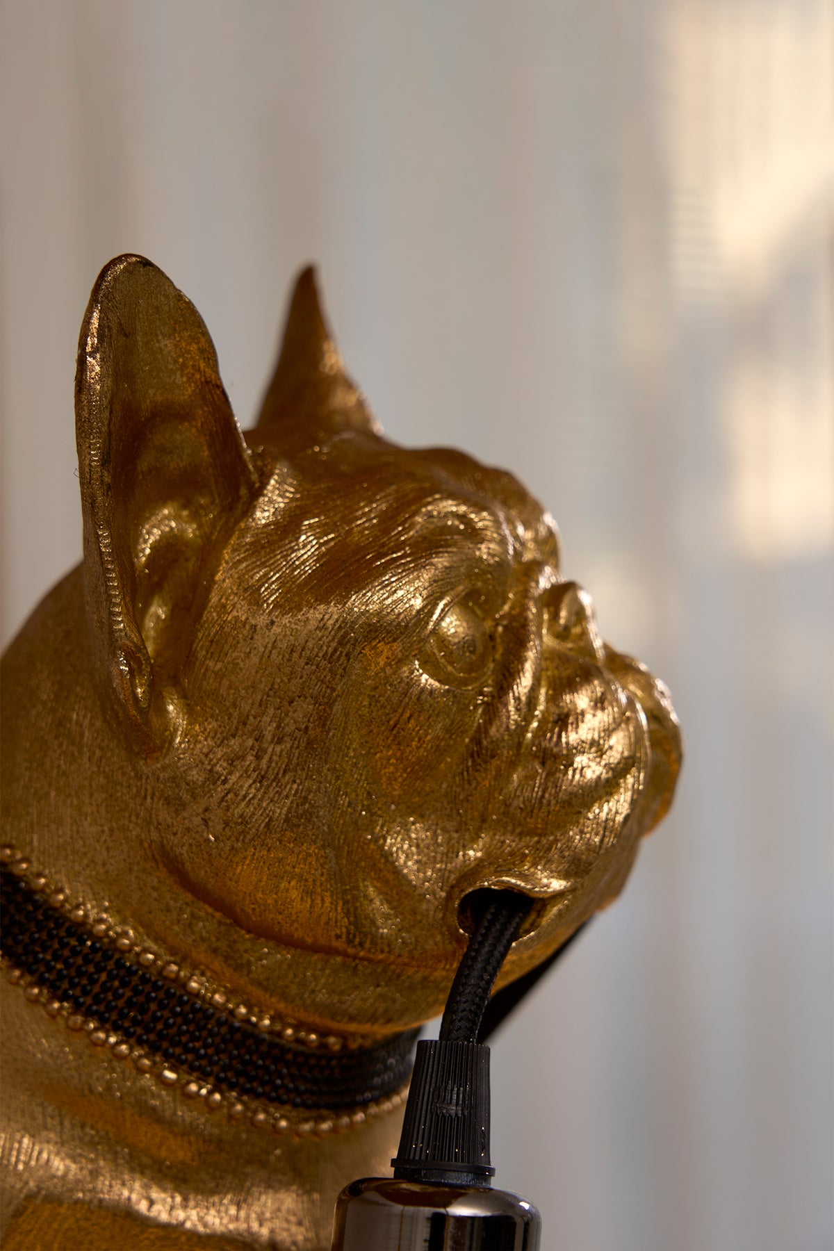 Golden Guardian Metal Gold Table Lamp