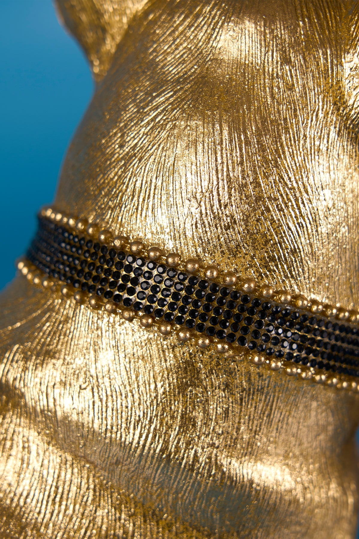 Golden Guardian Metal Gold Table Lamp