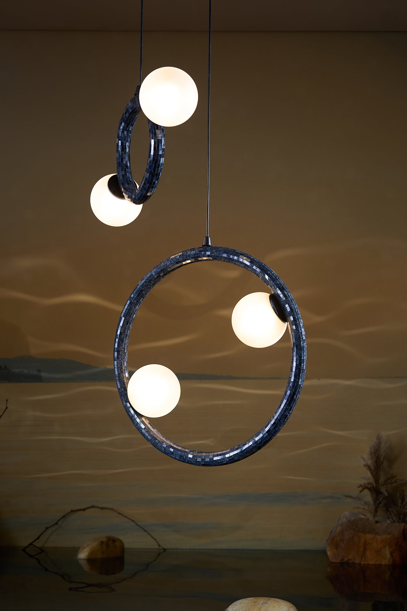 Reva Small Ring Hanging Lamp