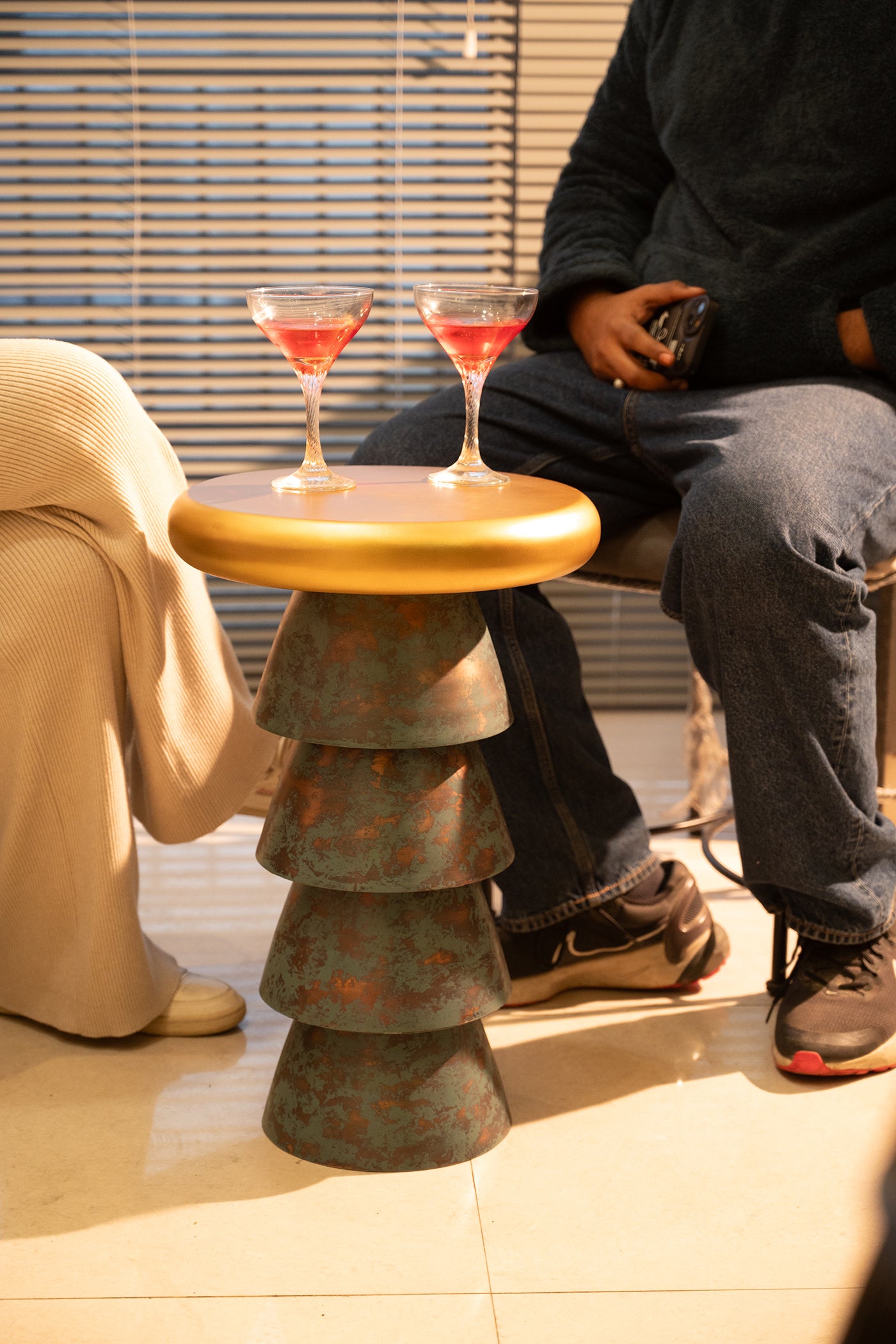 Bucket Drink Table