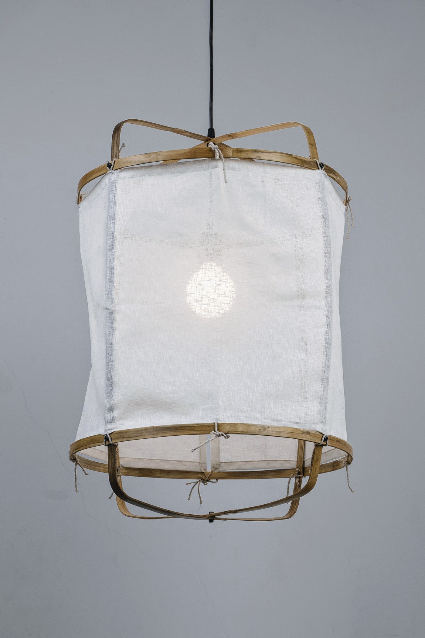 Mianzi Bamboo Iris Pendant Lamp (Large)