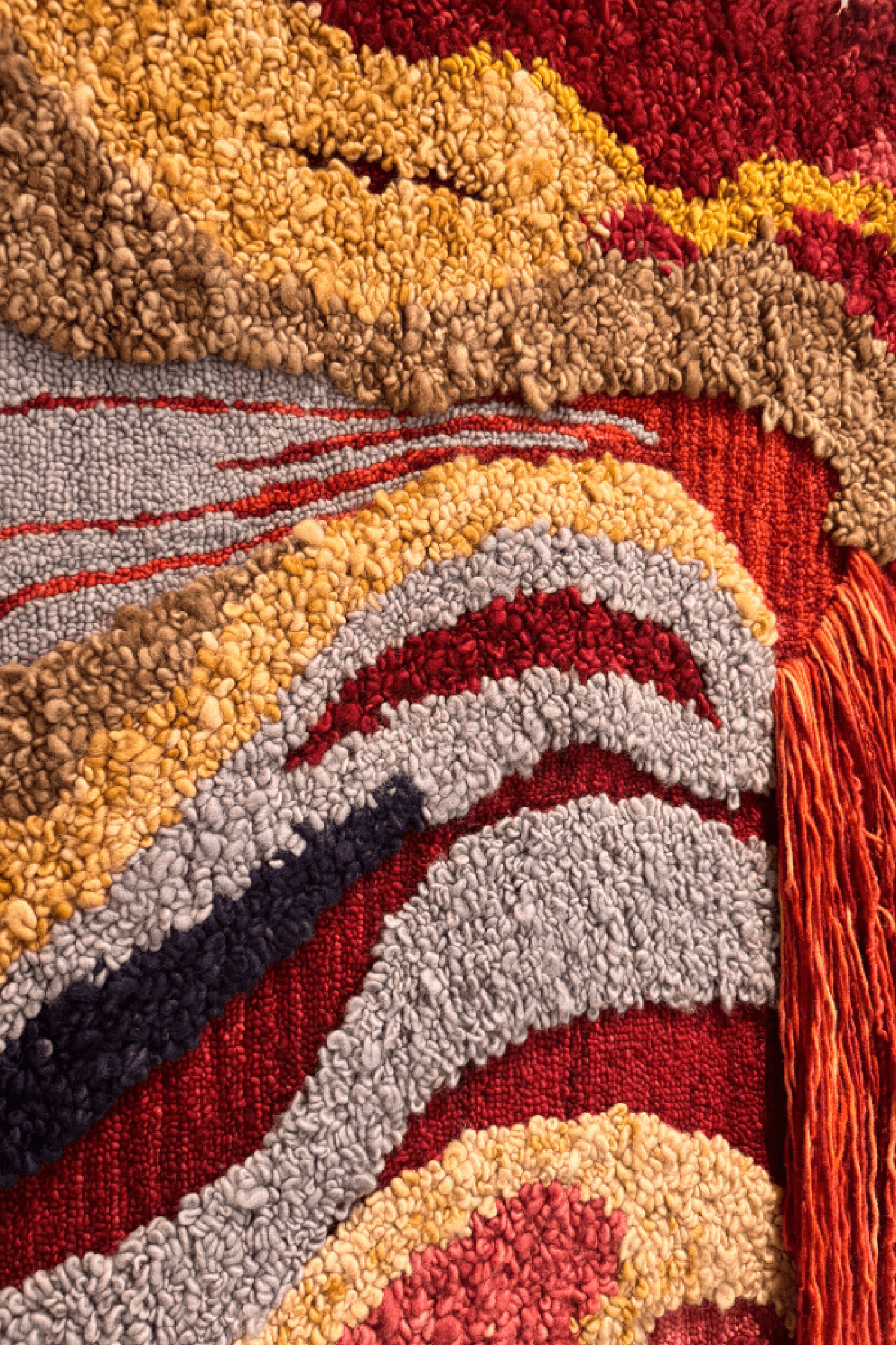 Flame & Flow Wall Rug