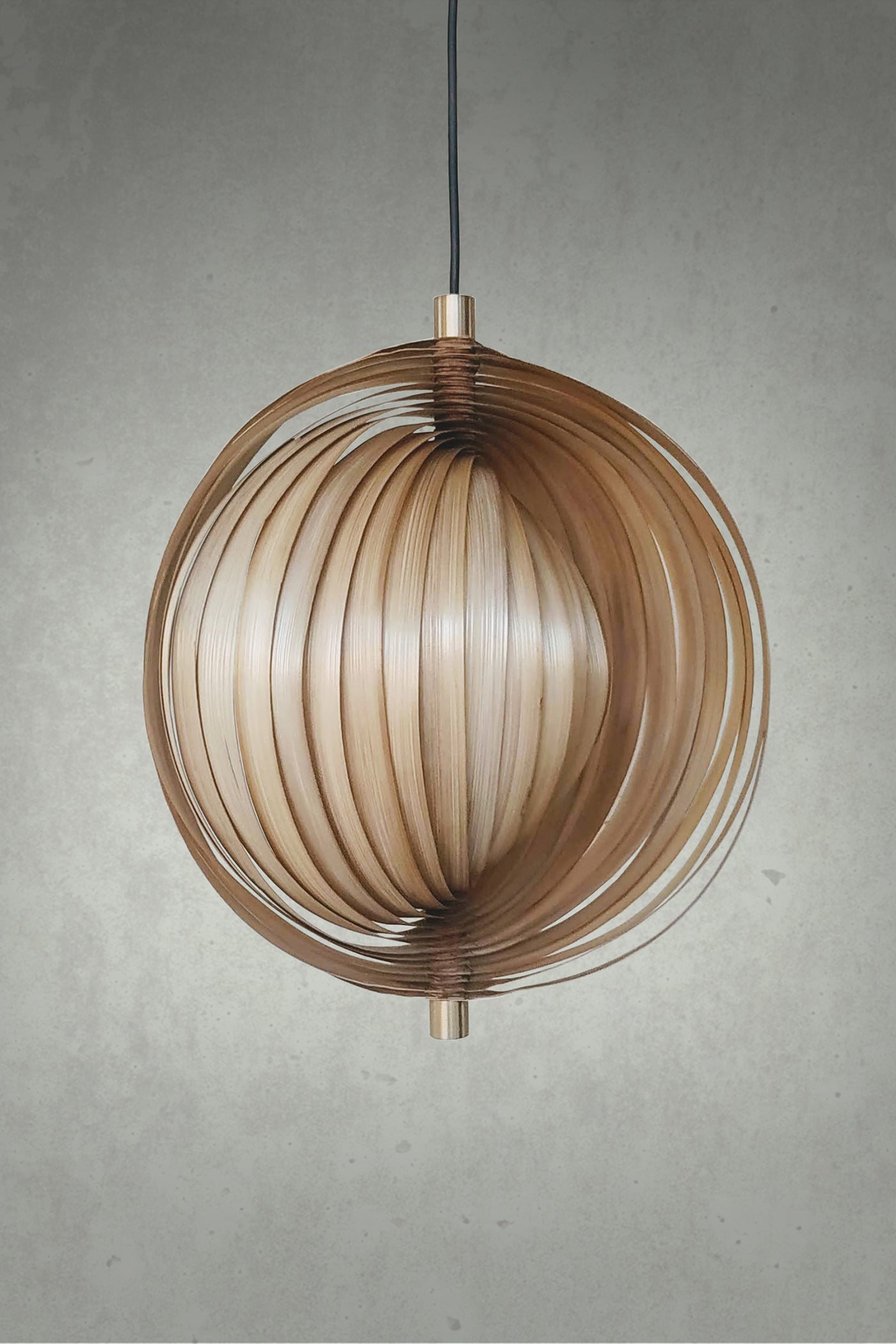 Mianzi Bamboo Seashell Pendant Lamp