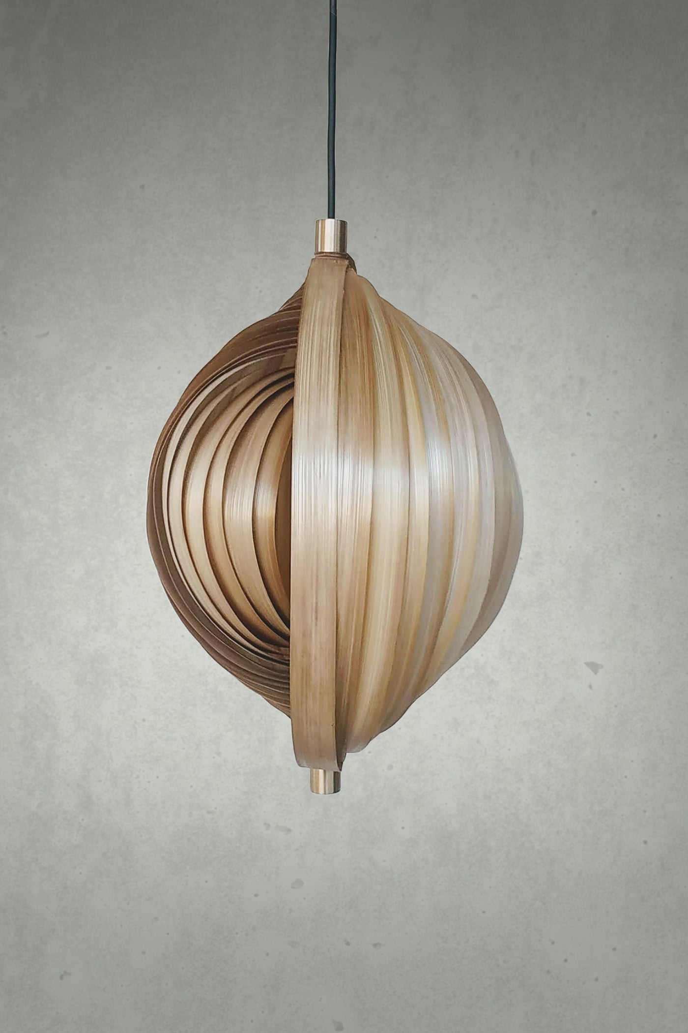Mianzi Bamboo Seashell Pendant Lamp