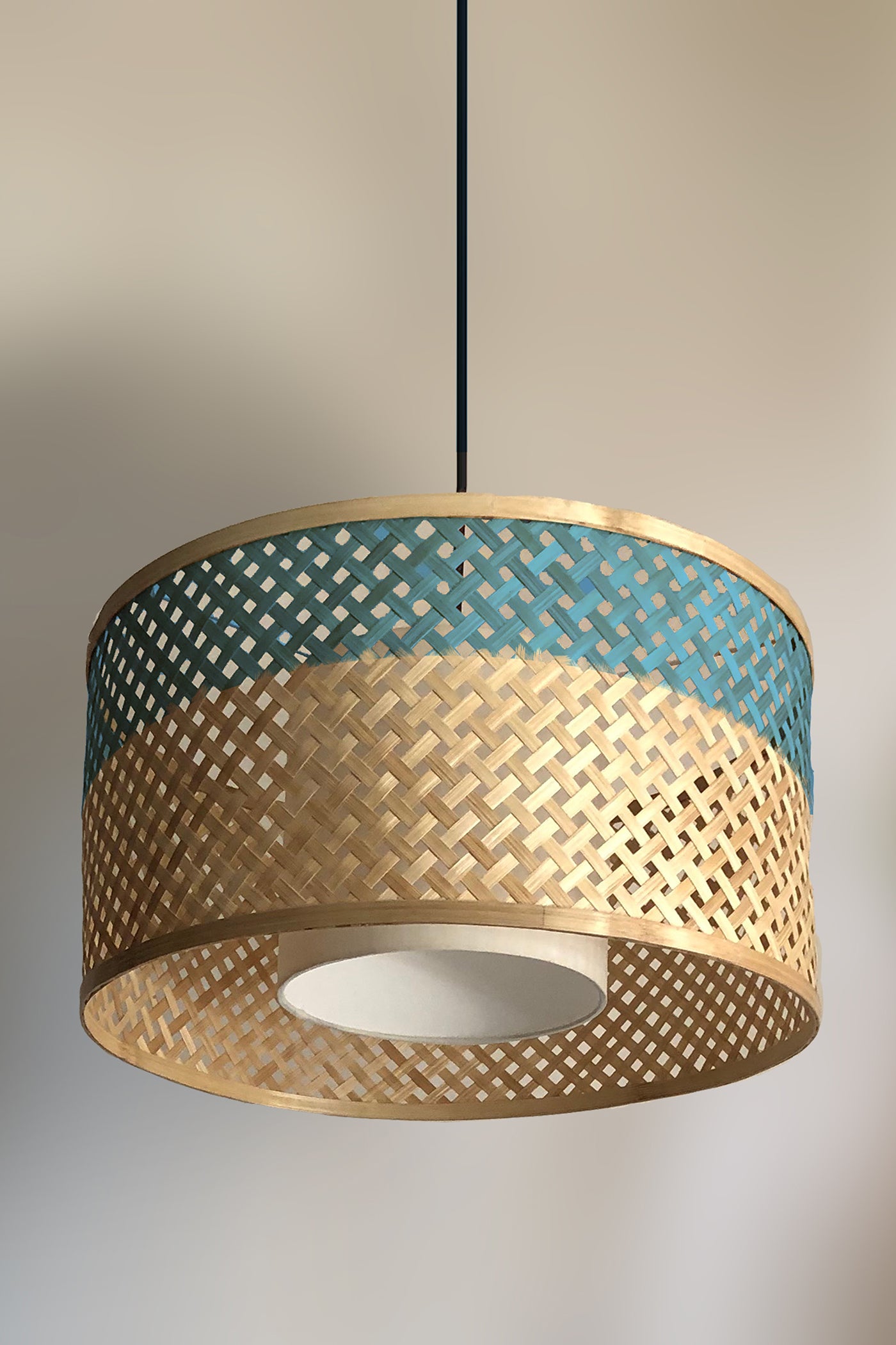 Mianzi Bamboo Mushroom Pendant Lamp