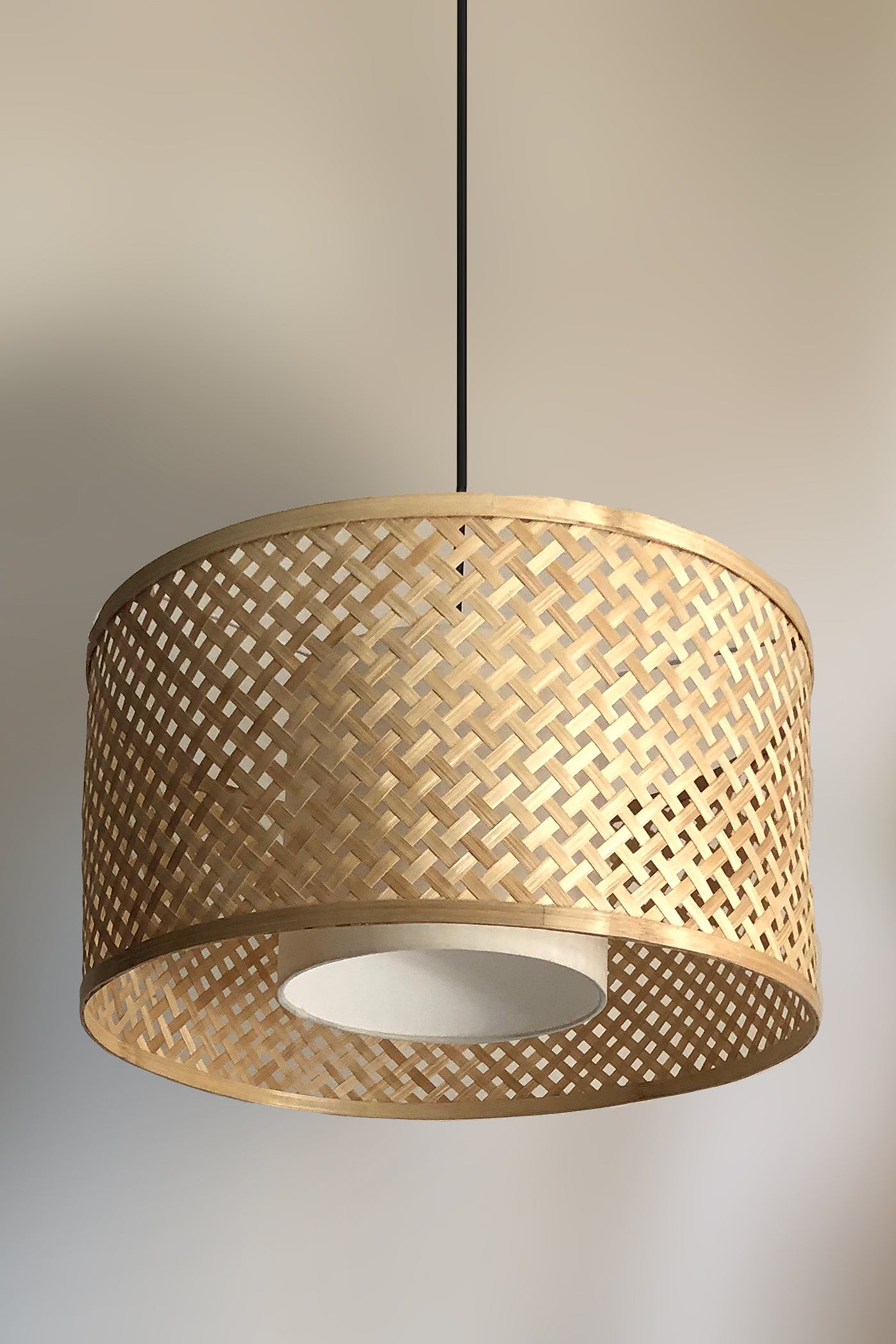 Mianzi Bamboo Mushroom Pendant Lamp