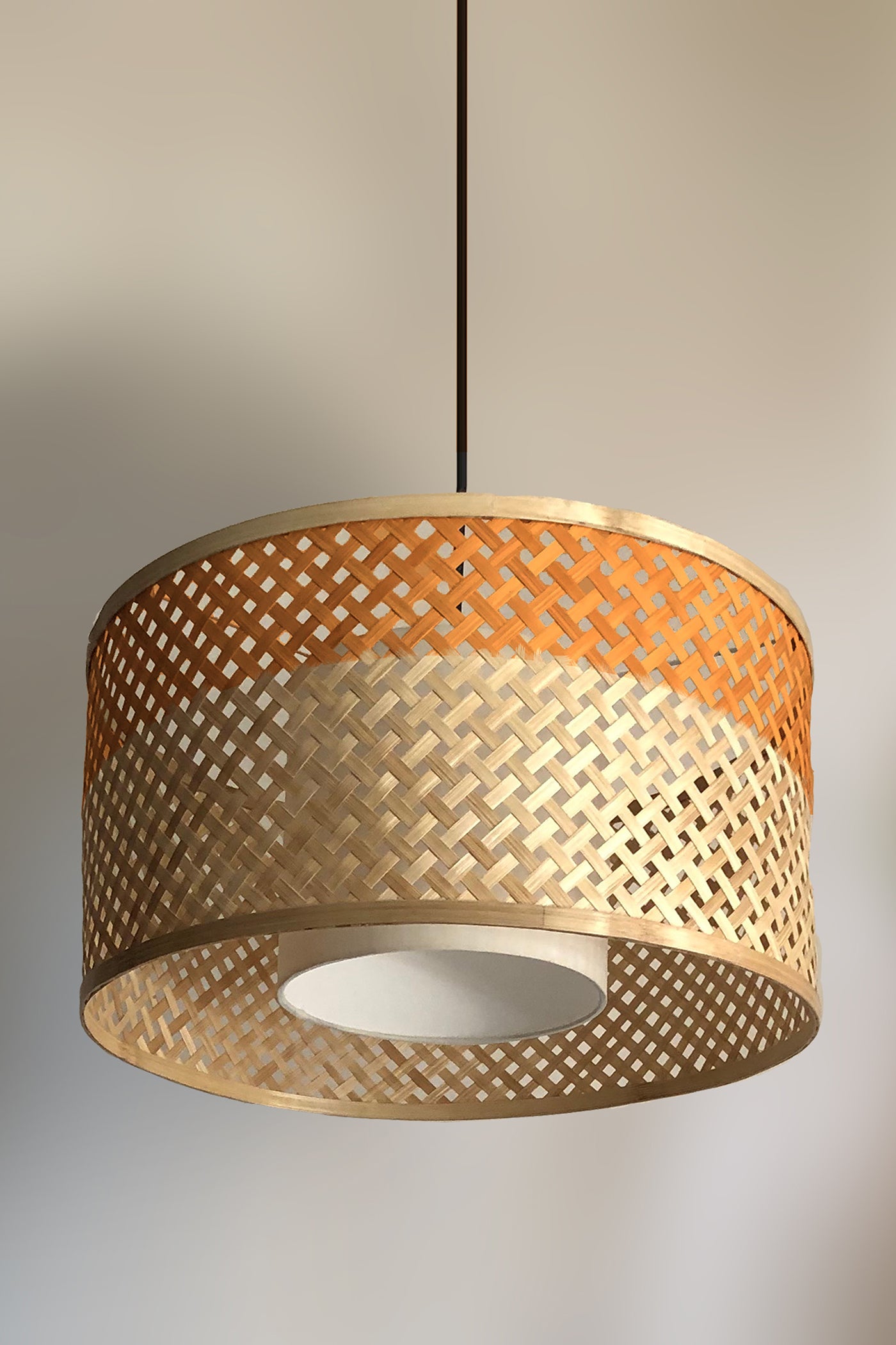 Mianzi Bamboo Mushroom Pendant Lamp