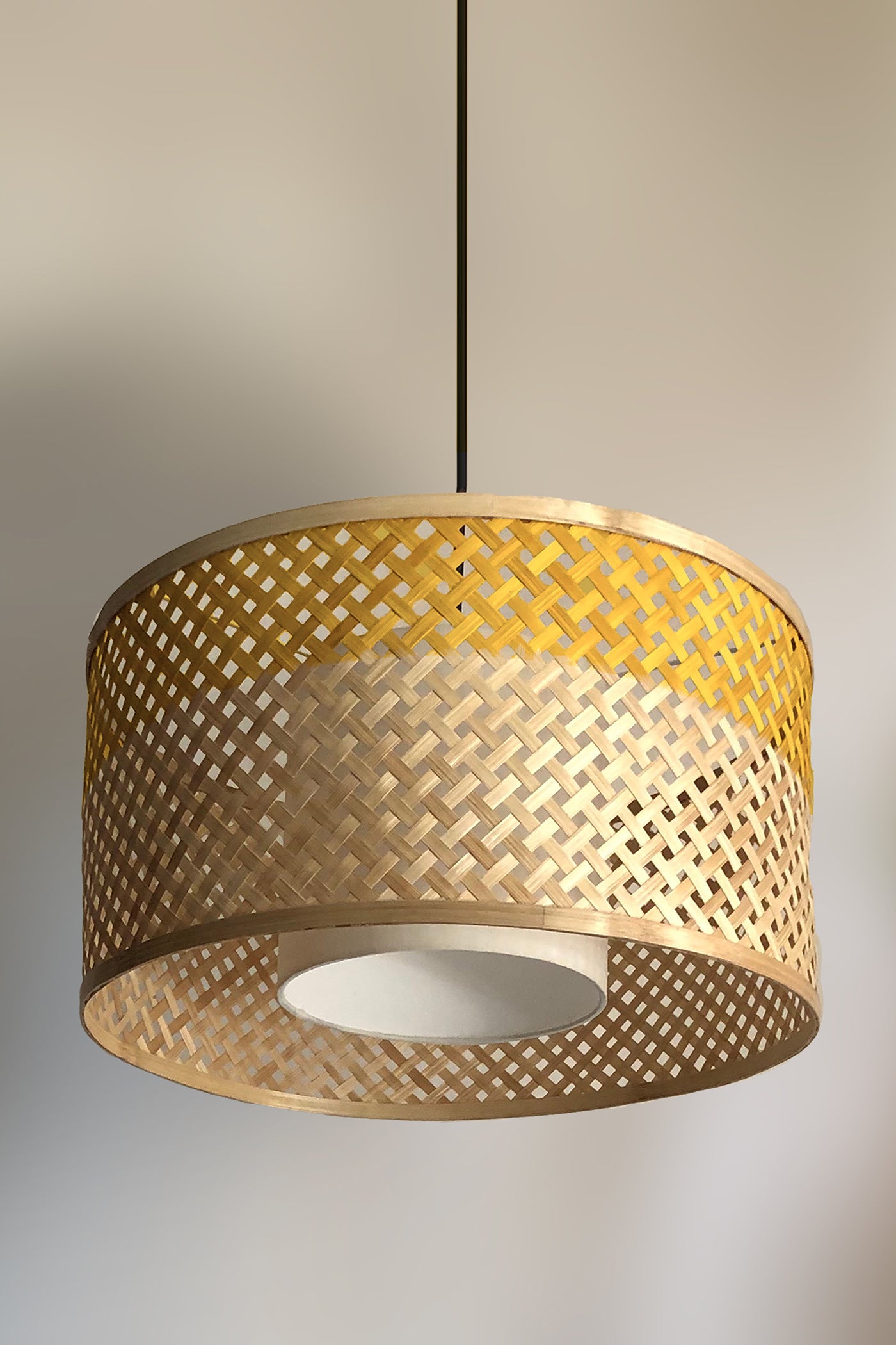 Mianzi Bamboo Mushroom Pendant Lamp