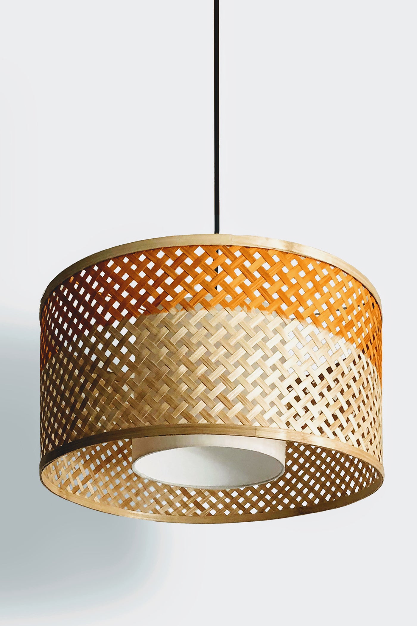 Mianzi Bamboo Mushroom Pendant Lamp