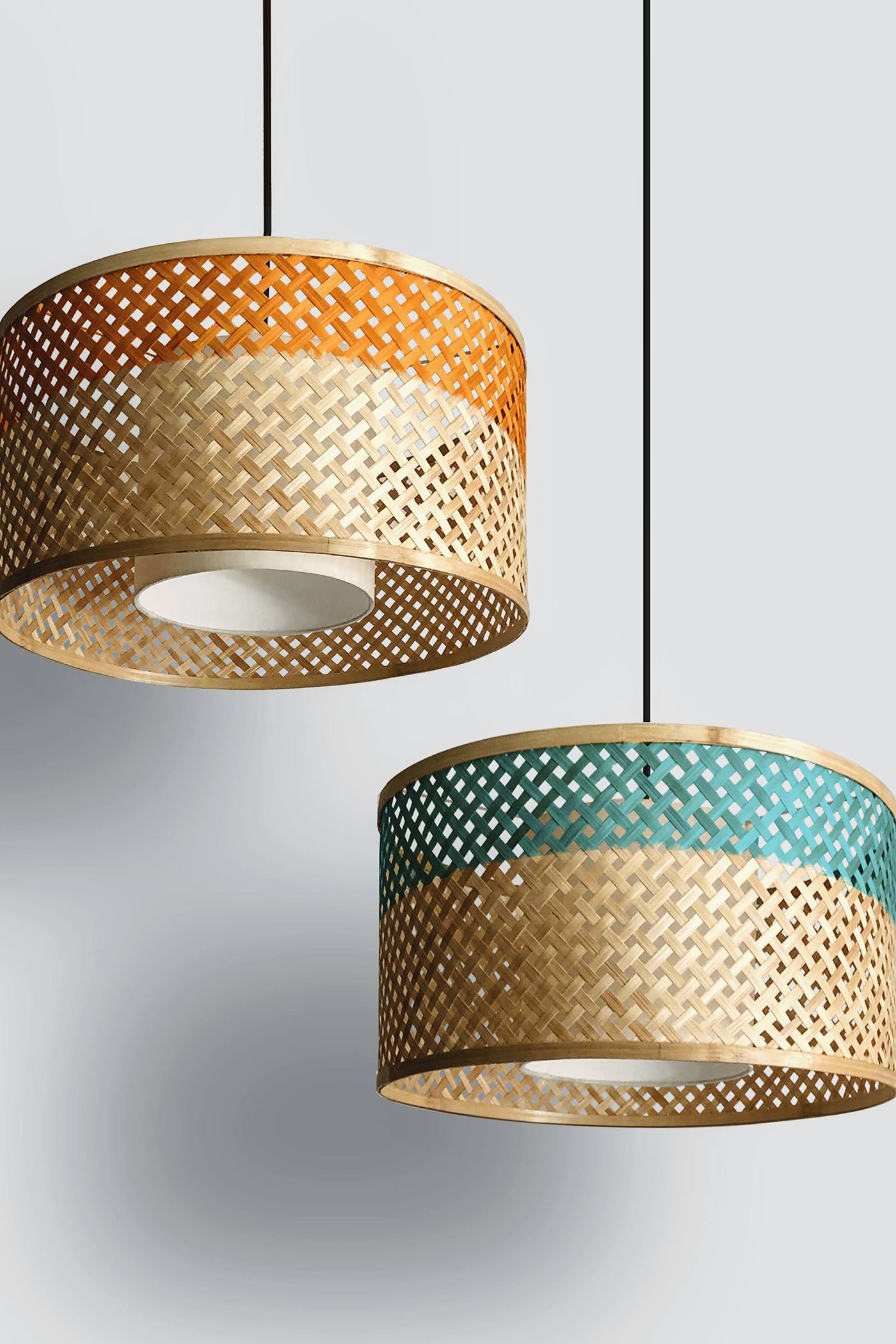 Mianzi Bamboo Mushroom Pendant Lamp