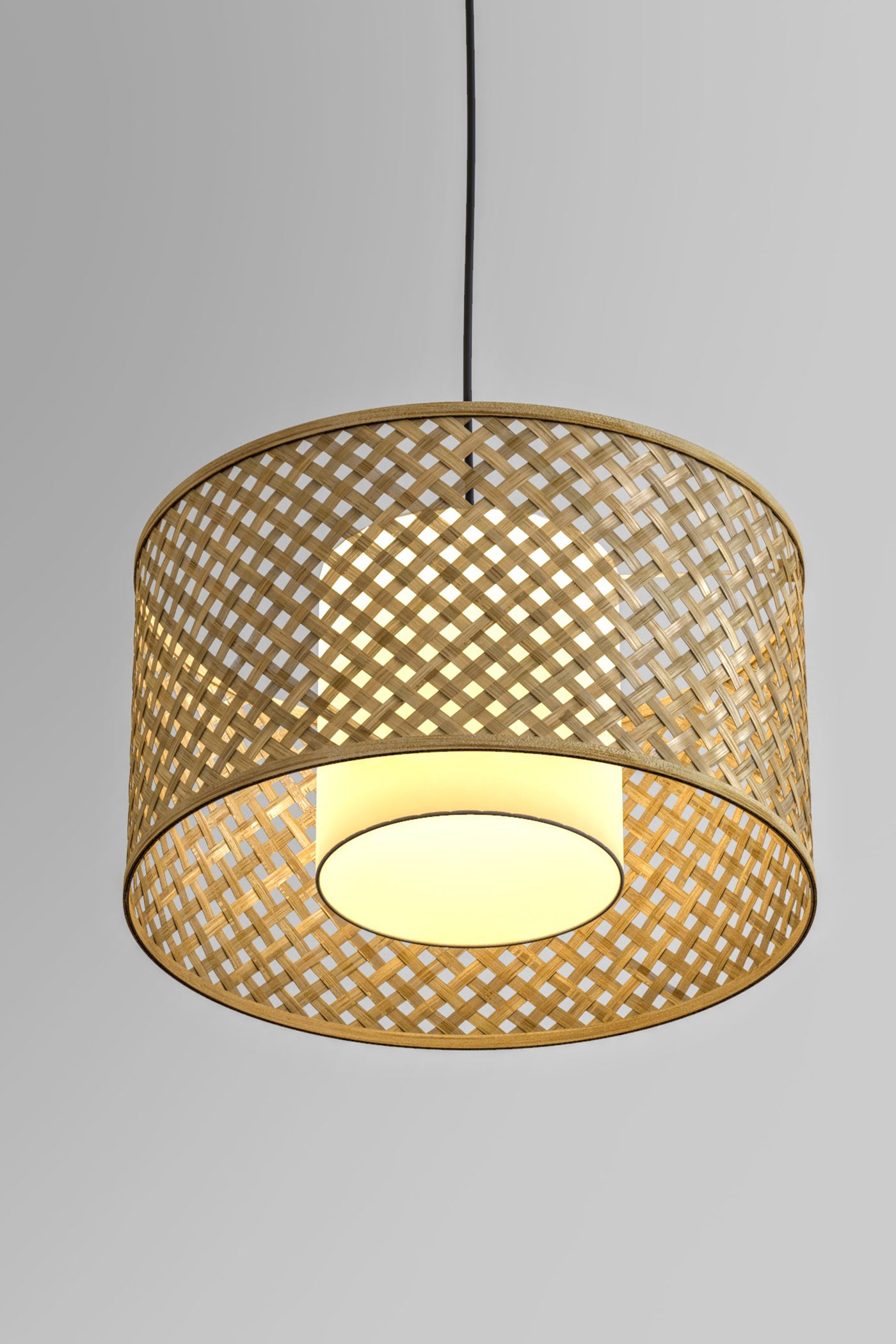 Mianzi Bamboo Mushroom Pendant Lamp