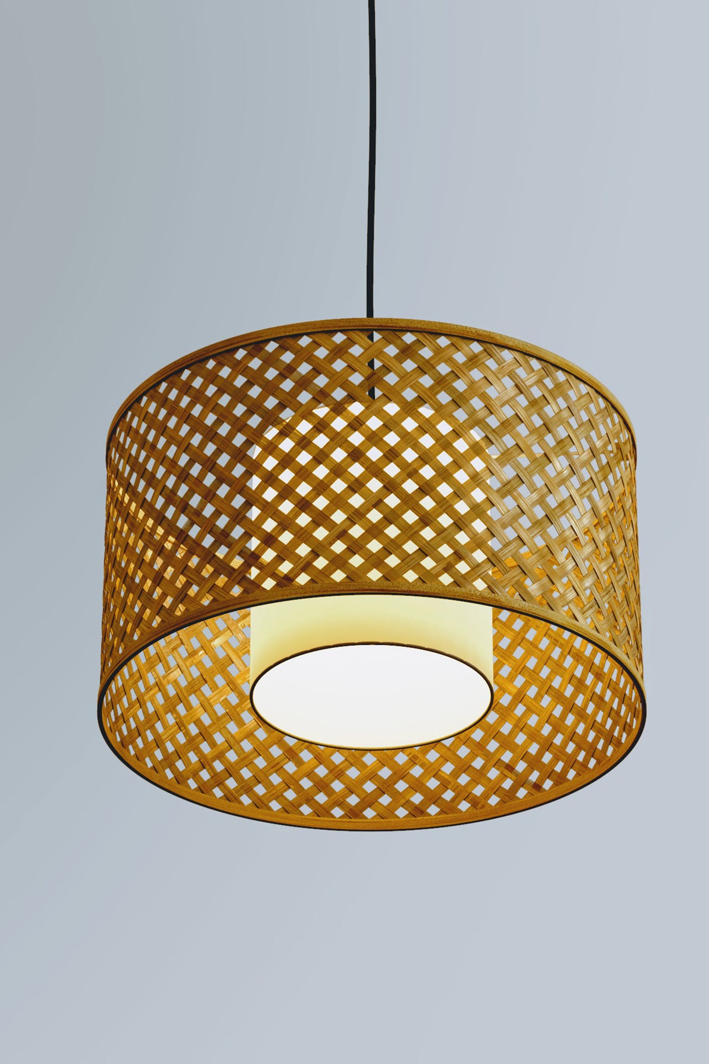 Mianzi Bamboo Mushroom Pendant Lamp