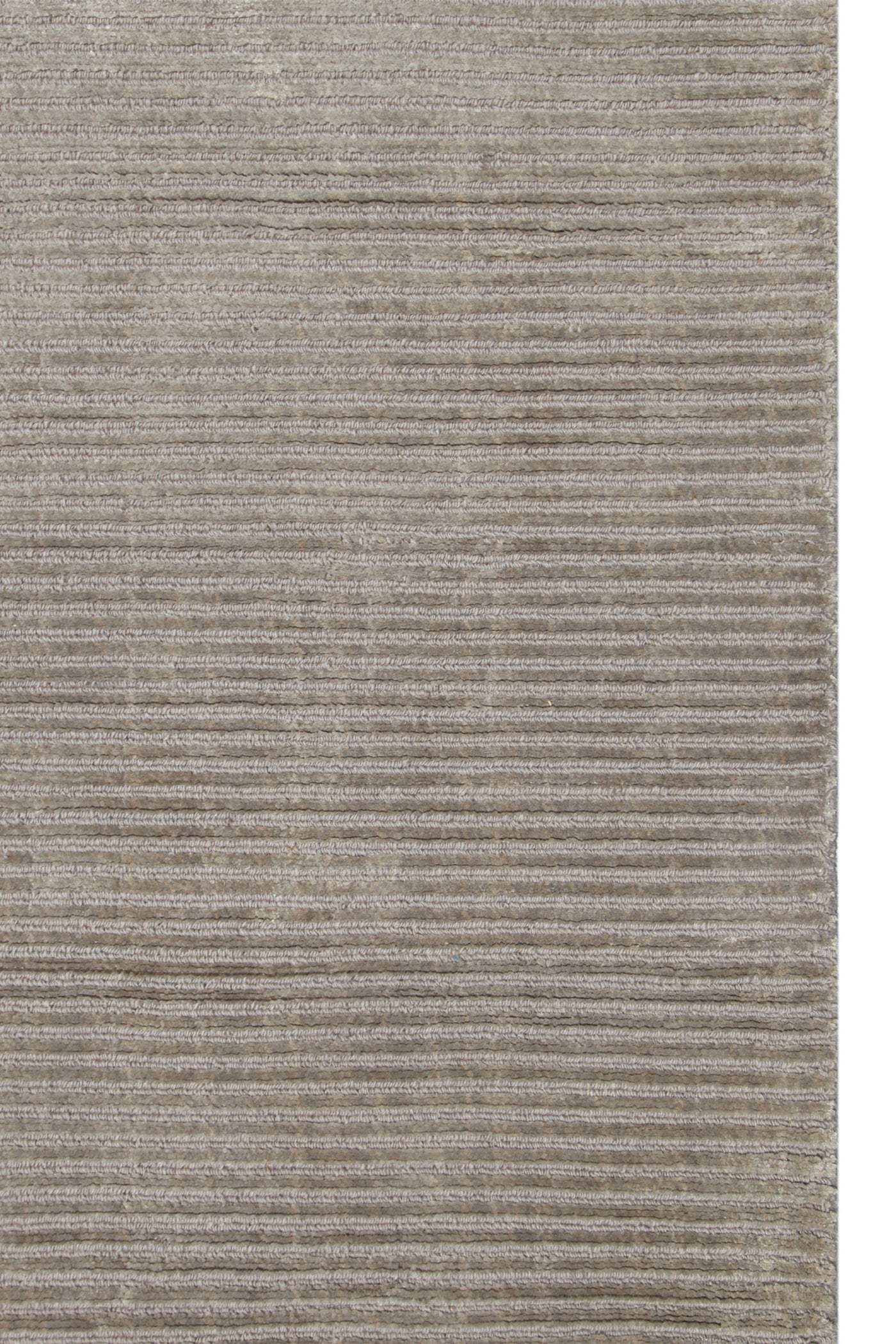 Jaipur Rugs Soft Striped 5X8 Feet Rug| Classic Gray Handloom Rug Carpet For Living Room