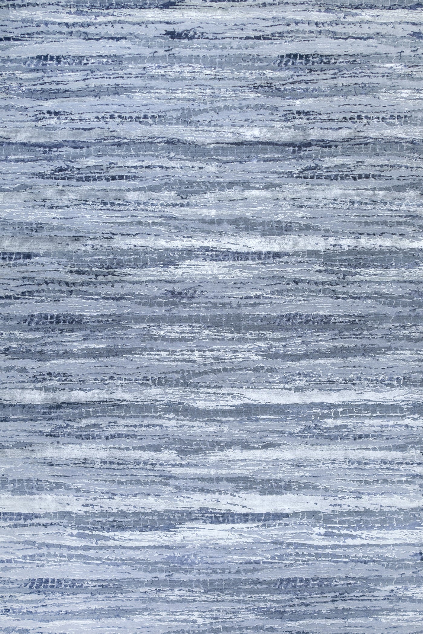 Jaipur Rugs Soft Abstract 5'6X8 Feet Rug| Chicory & Skyline Blue Hand Knotted Rug Carpet For Living Room
