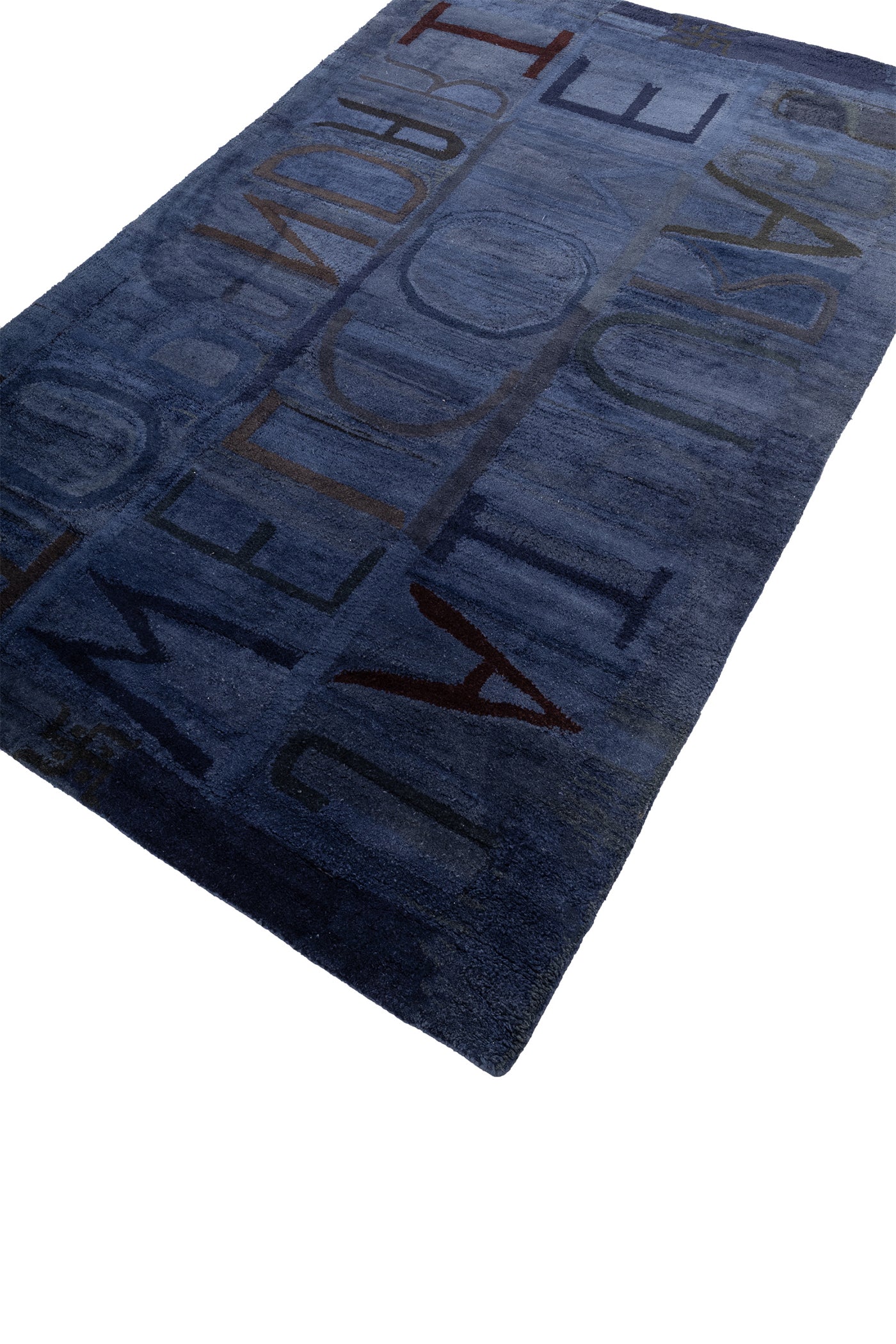 Jaipur Rugs Soft Typography Self Design 5X8 Feet Rug| Mix Hand Tufted Rug Carpet For Living Room