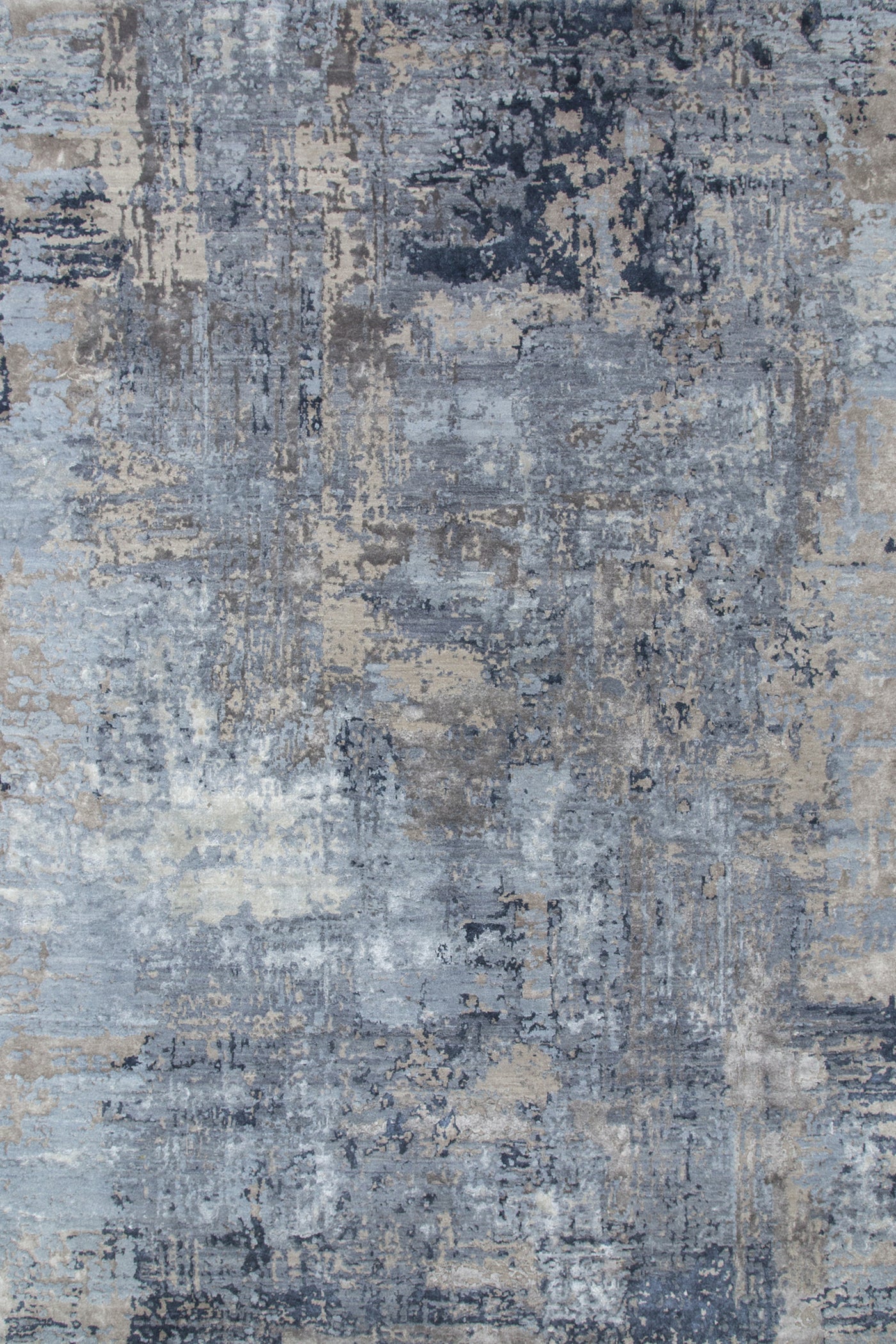 Jaipur Rugs Soft Abstract 5'6X8 Feet Rug| Chicory & Ashwood Hand Knotted Rug Carpet For Living Room