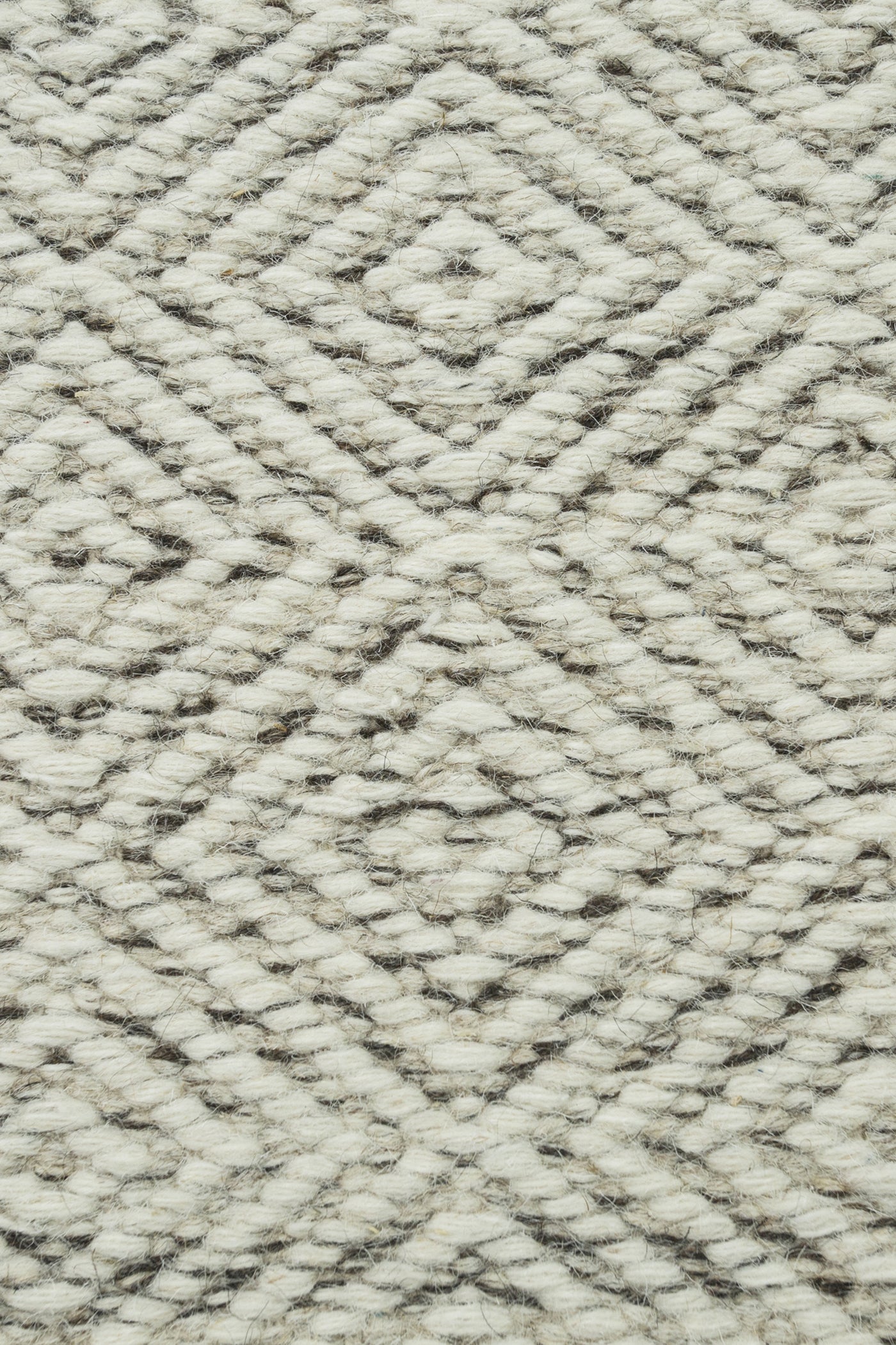 Jaipur Rugs Soft Diamond 2X3 Feet Rug| White Hand Knotted Dhurrie Carpet For Living Room